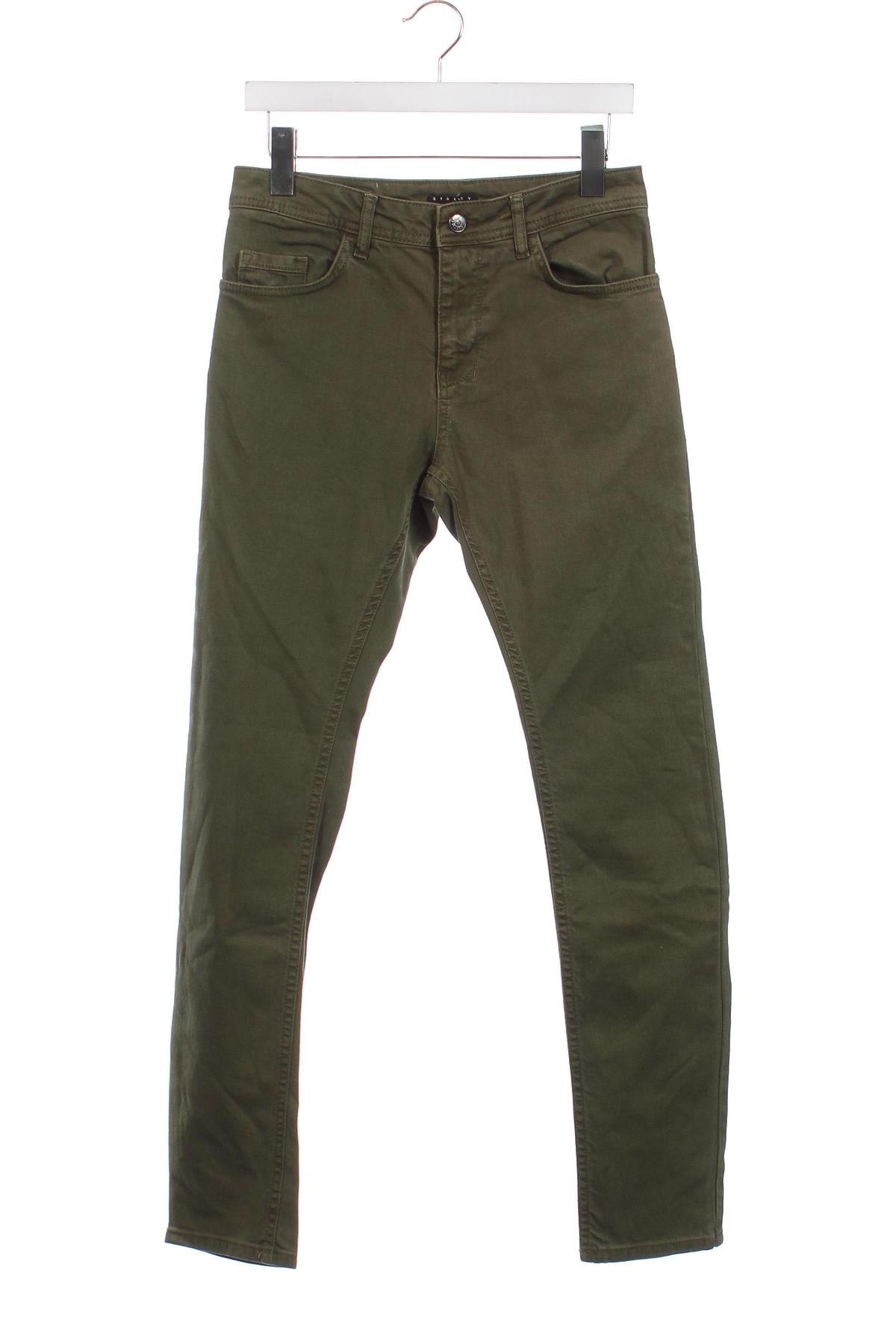 Herren Jeans Sisley, Größe S, Farbe Grün, Preis 13,28 €