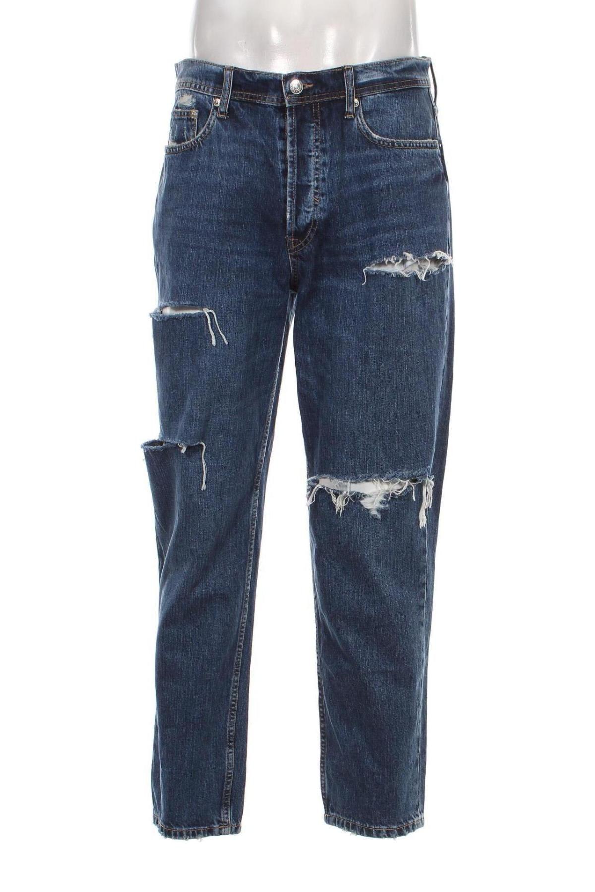 Pánske džínsy  Zara, Veľkosť M, Farba Modrá, Cena  16,83 €