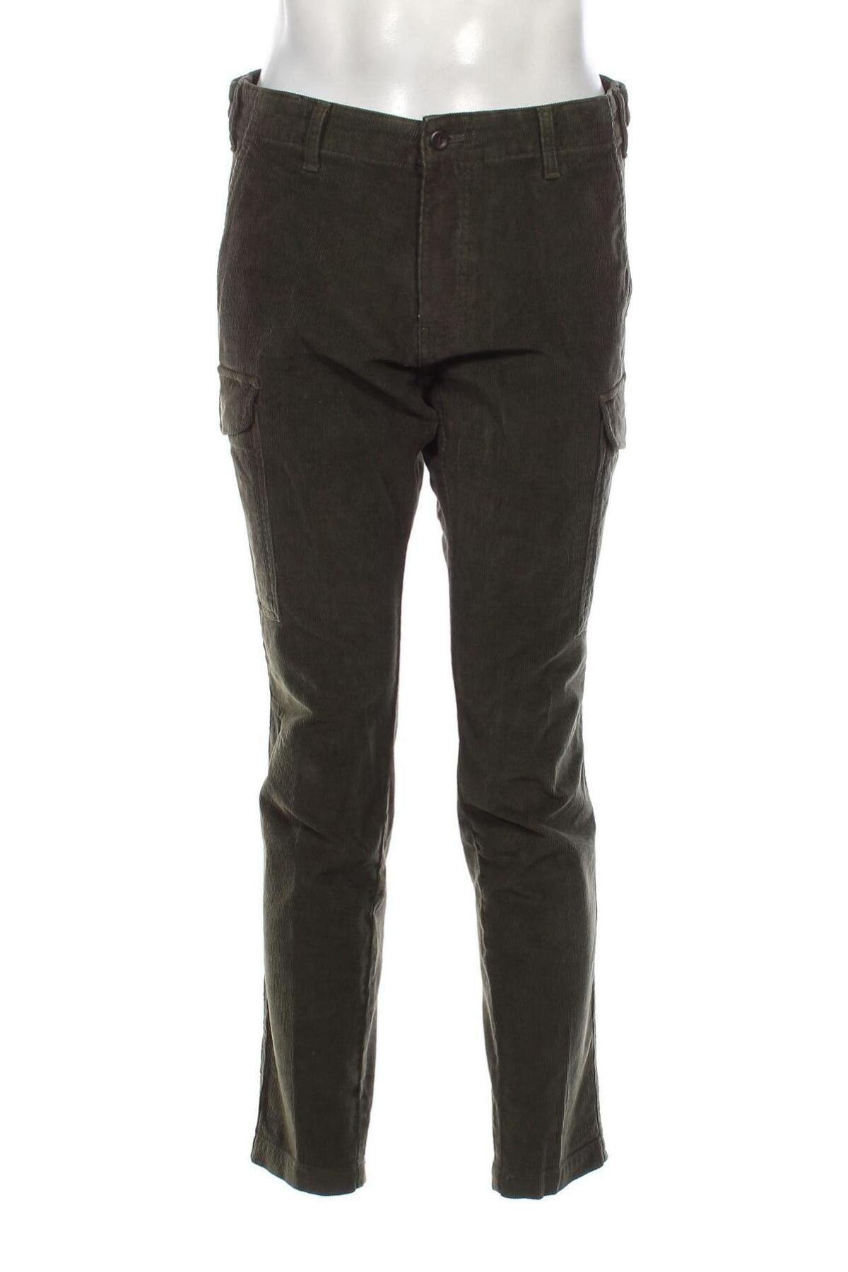 Pantaloni raiați de bărbați Dockers, Mărime M, Culoare Verde, Preț 47,76 Lei