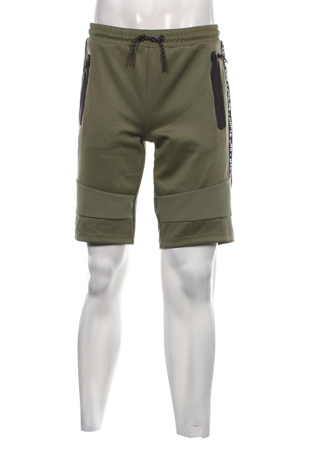 Мъжки къс панталон, Размер M, Цвят Зелен, Цена 19,00 лв.