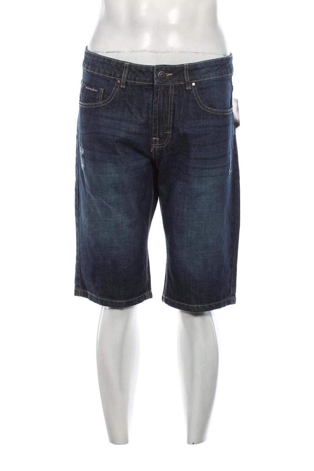 Pantaloni scurți de bărbați, Mărime L, Culoare Albastru, Preț 80,57 Lei