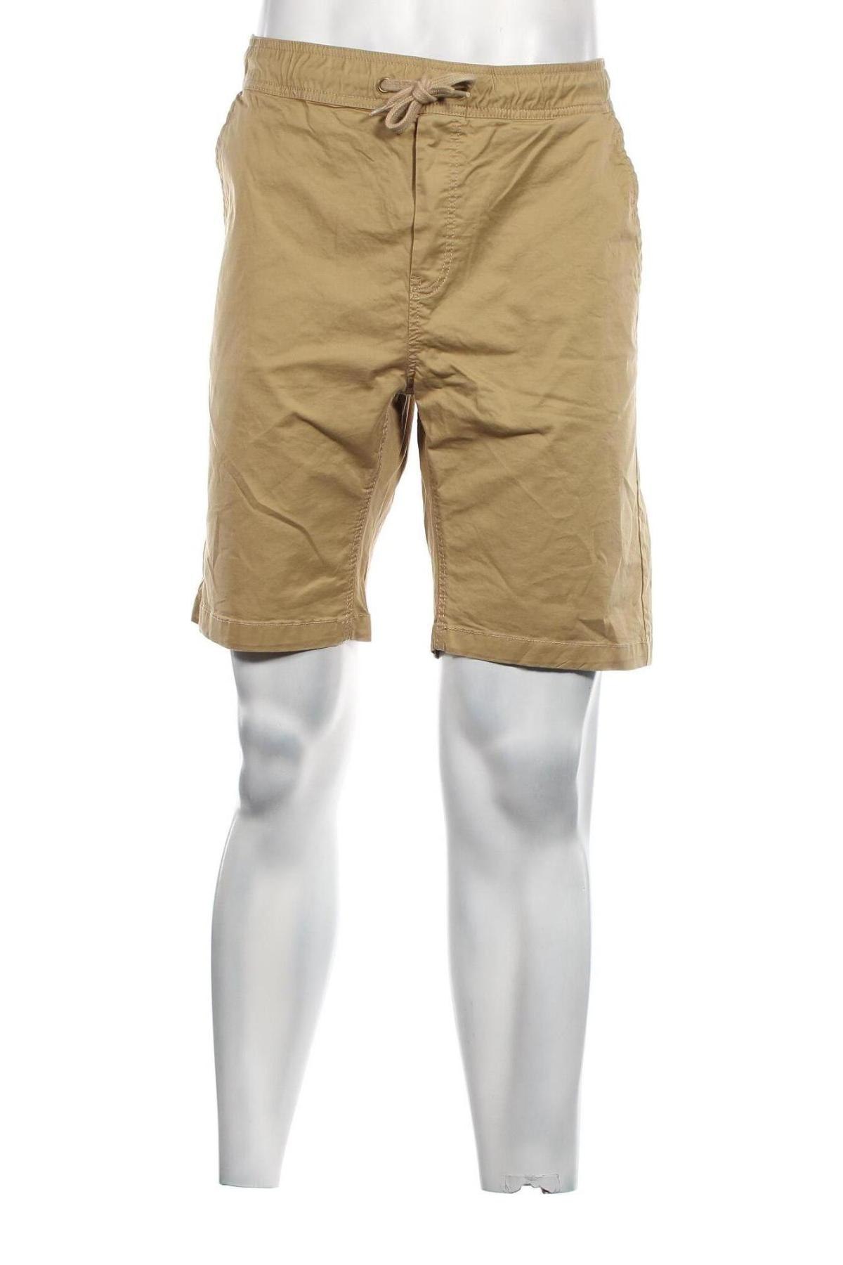 Ανδρικό κοντό παντελόνι ! Solid, Μέγεθος XL, Χρώμα  Μπέζ, Τιμή 12,37 €