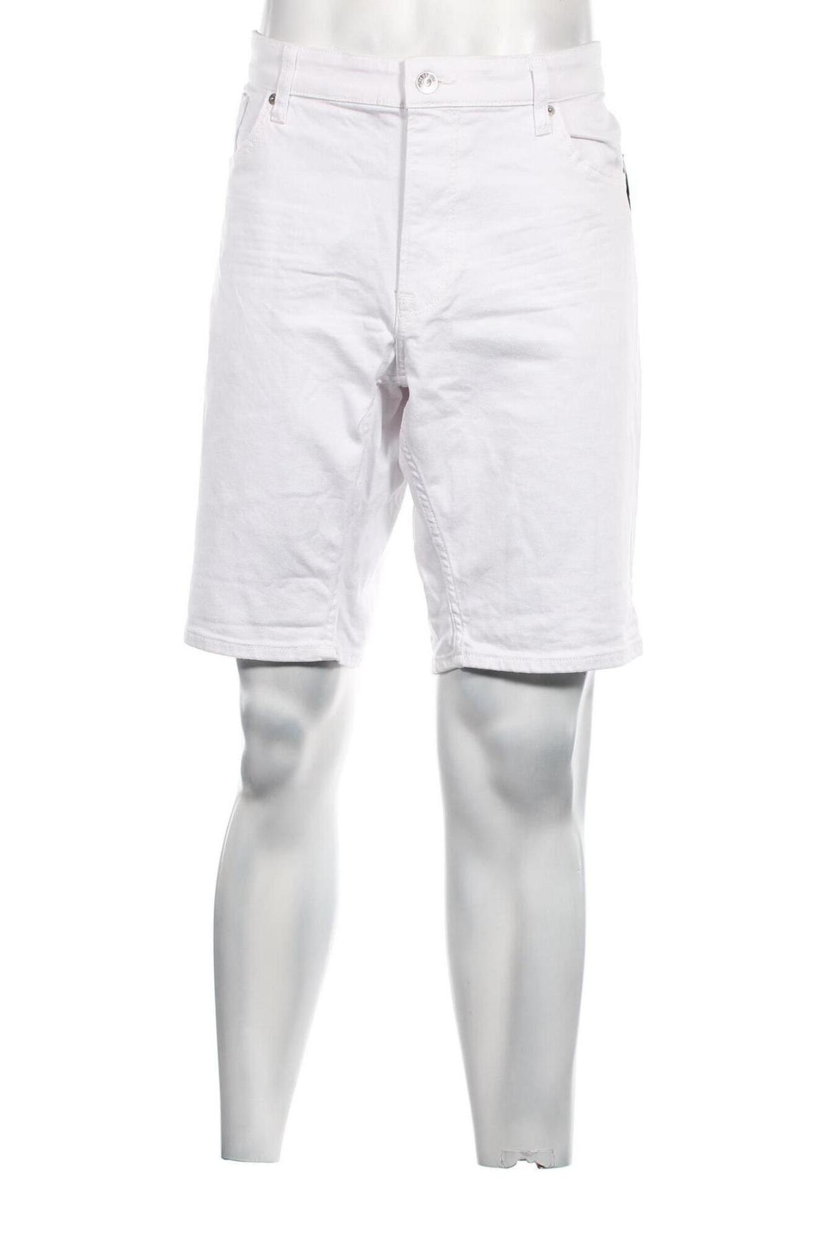 Ανδρικό κοντό παντελόνι C&A, Μέγεθος XXL, Χρώμα Λευκό, Τιμή 21,03 €