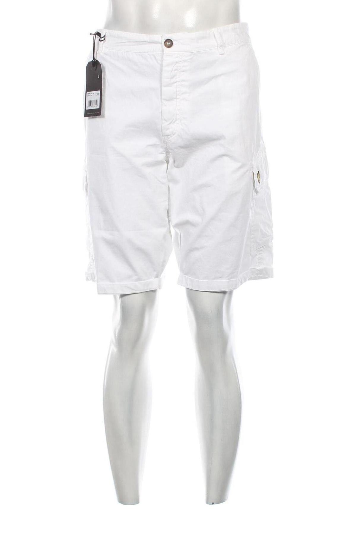 Мъжки къс панталон Lyle & Scott, Размер XL, Цвят Бял, Цена 40,02 лв.