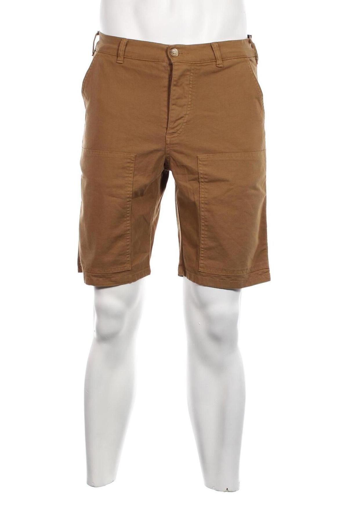 Мъжки къс панталон Lyle & Scott, Размер M, Цвят Бежов, Цена 36,54 лв.