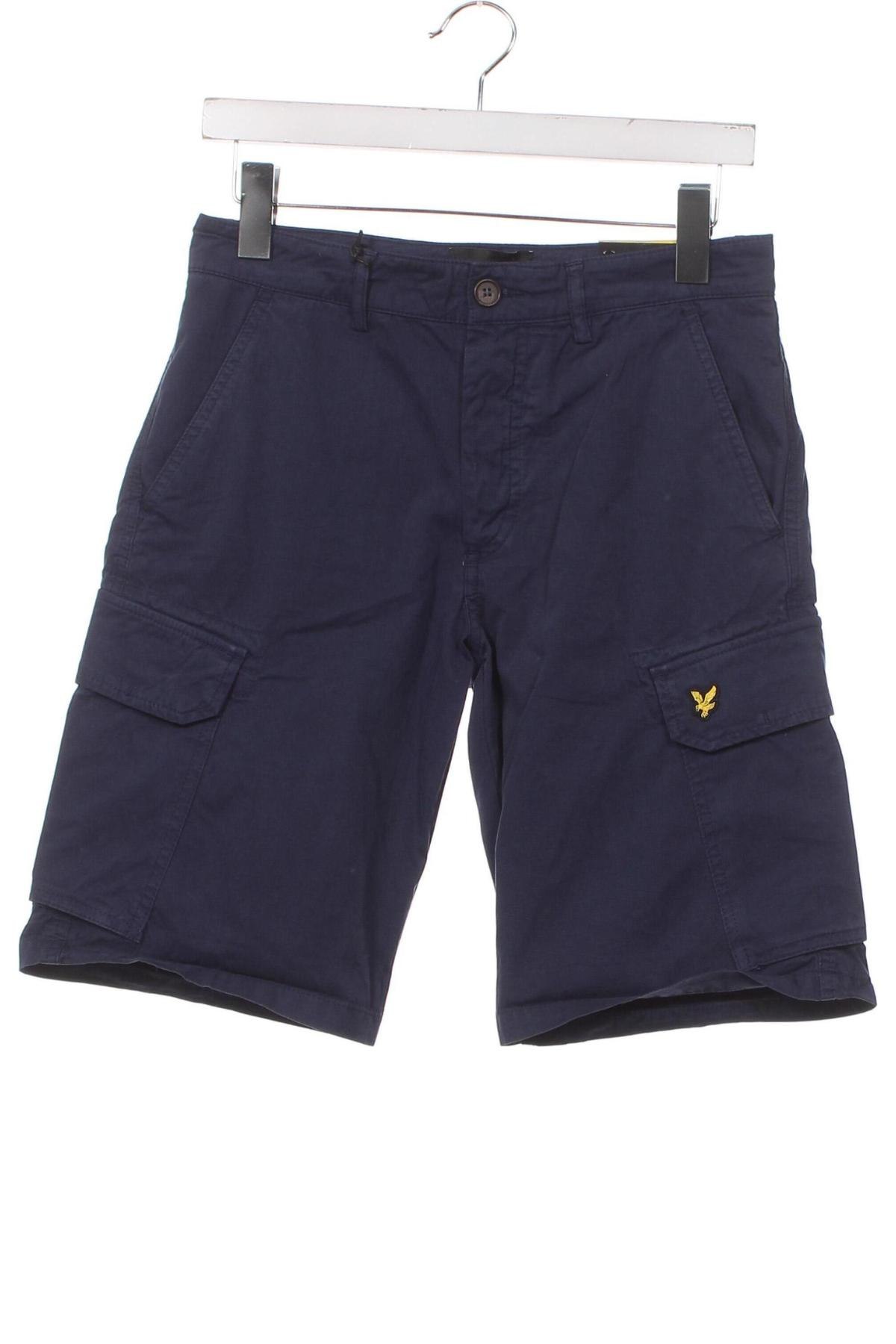 Pantaloni scurți de bărbați Lyle & Scott, Mărime S, Culoare Albastru, Preț 128,78 Lei