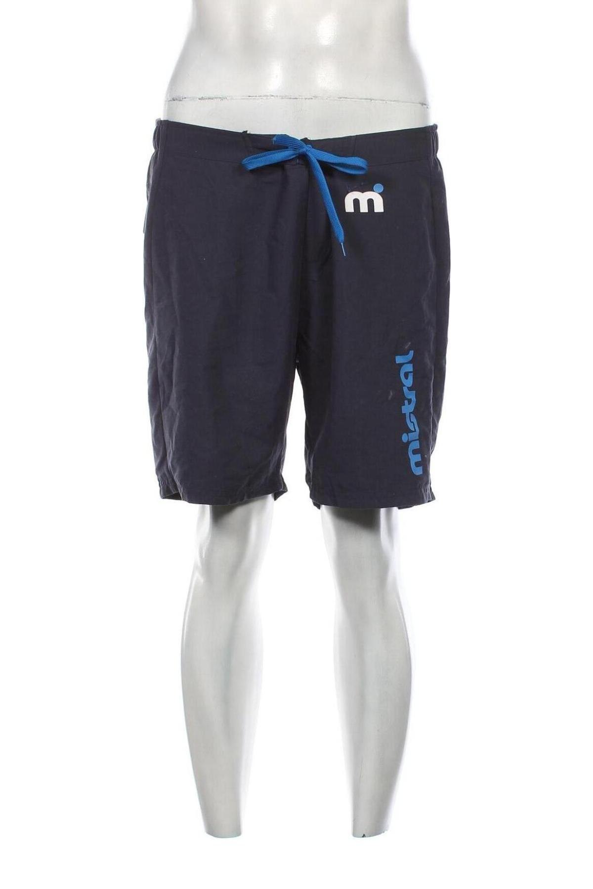 Pantaloni scurți de bărbați Mistral, Mărime L, Culoare Albastru, Preț 103,03 Lei