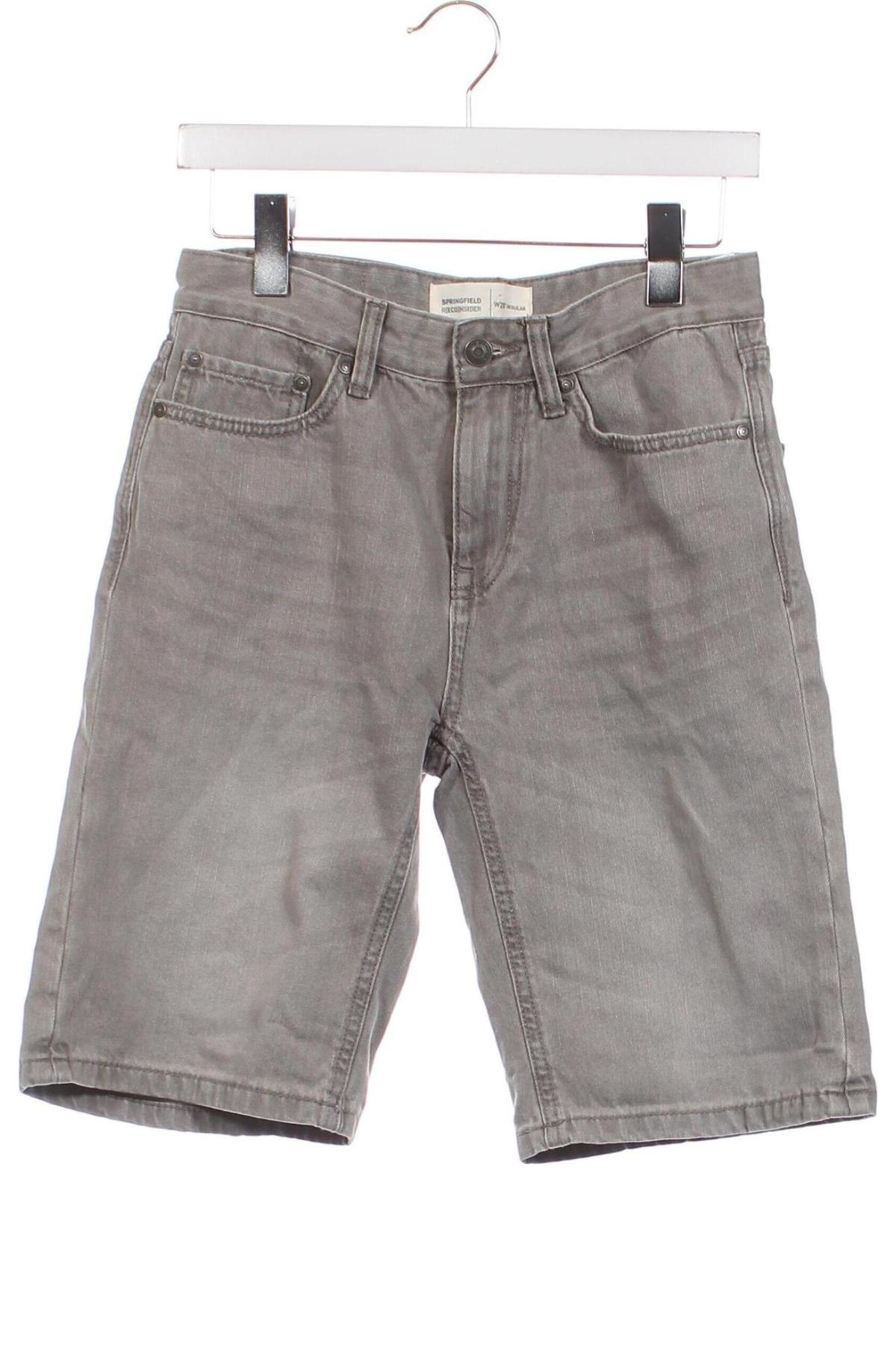 Pantaloni scurți de bărbați Springfield, Mărime XS, Culoare Gri, Preț 65,79 Lei