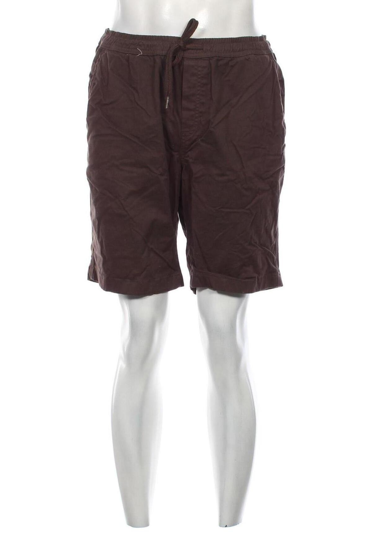 Мъжки къс панталон Urban Classics, Размер XL, Цвят Кафяв, Цена 25,38 лв.