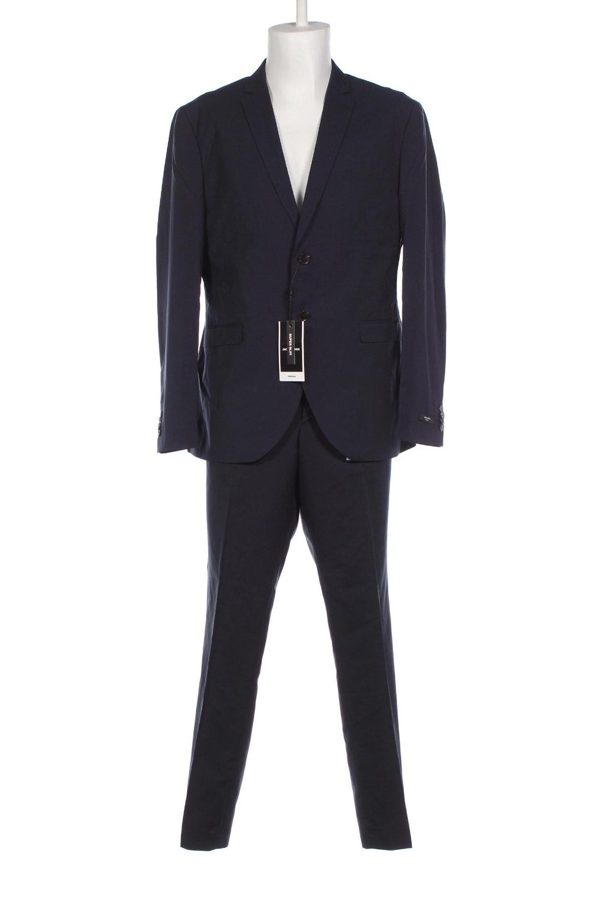Мъжки костюм Jack & Jones PREMIUM, Размер XL, Цвят Син, Цена 164,00 лв.