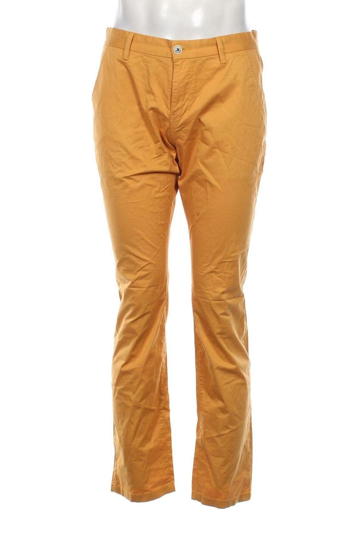 Мъжки панталон, Размер M, Цвят Жълт, Цена 7,25 лв.