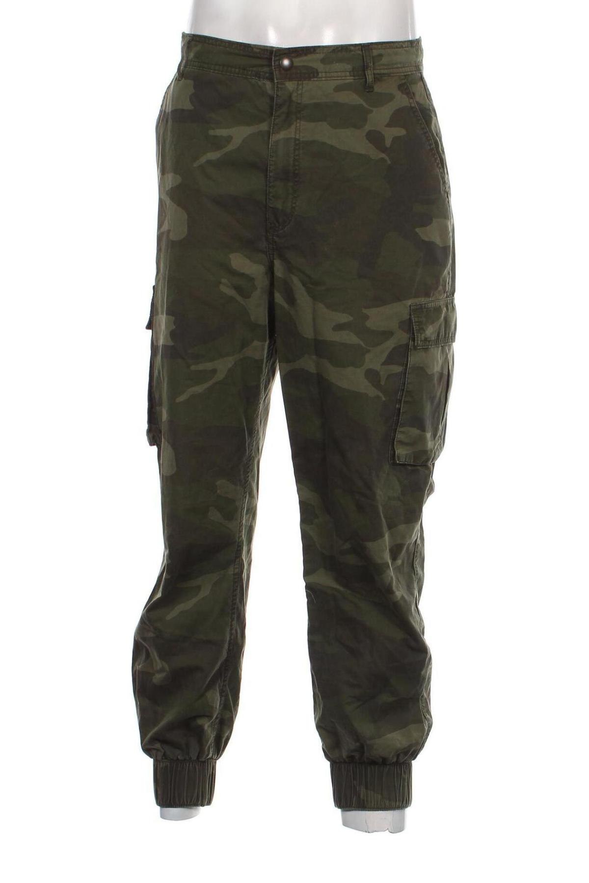Мъжки панталон Abercrombie & Fitch, Размер M, Цвят Зелен, Цена 132,00 лв.