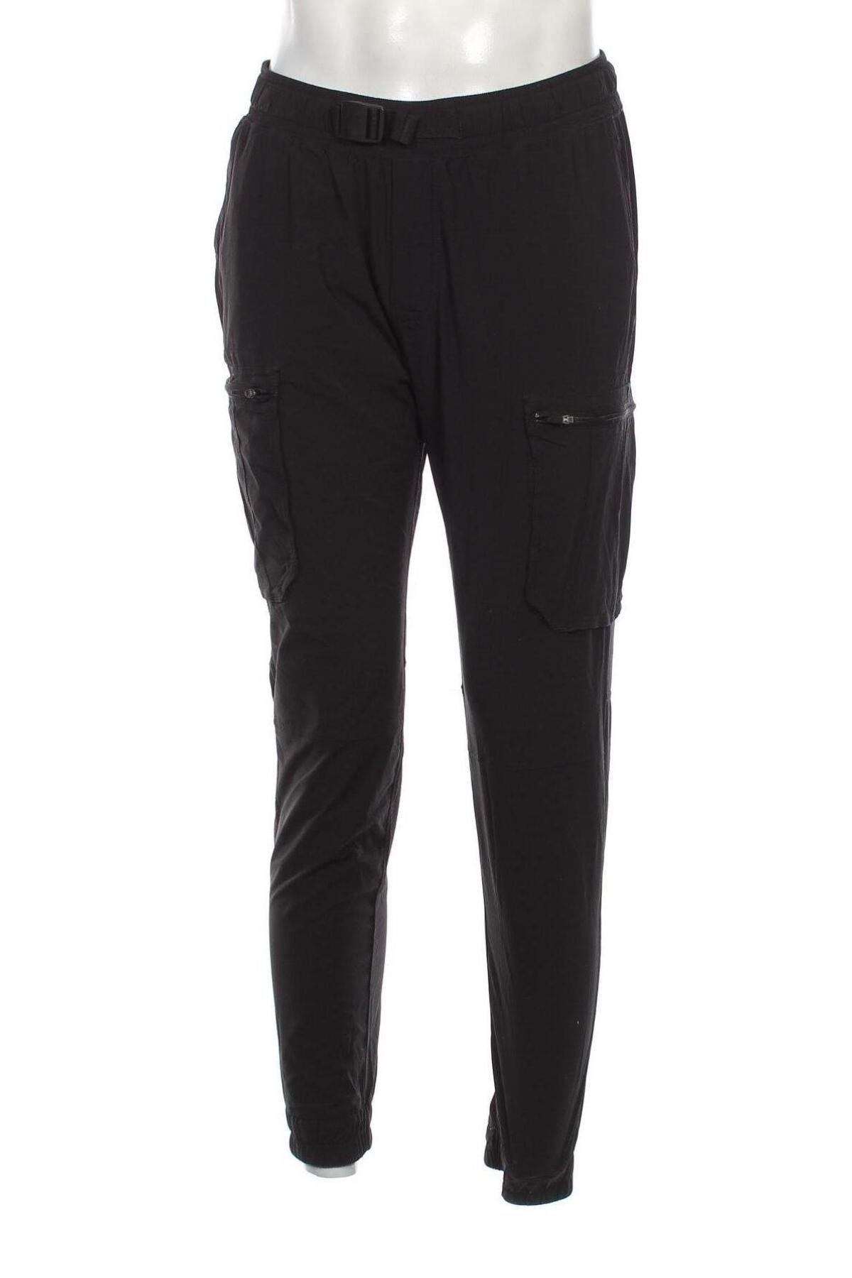 Pantaloni de bărbați Abercrombie & Fitch, Mărime M, Culoare Negru, Preț 128,29 Lei