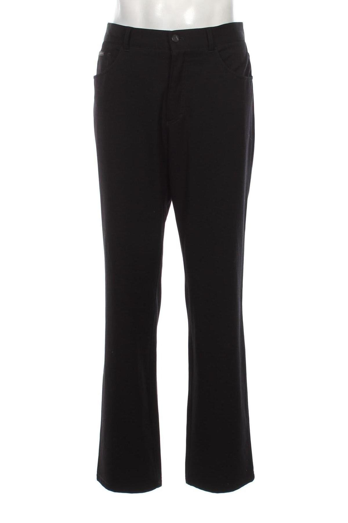 Pantaloni de bărbați Alberto, Mărime L, Culoare Negru, Preț 31,84 Lei