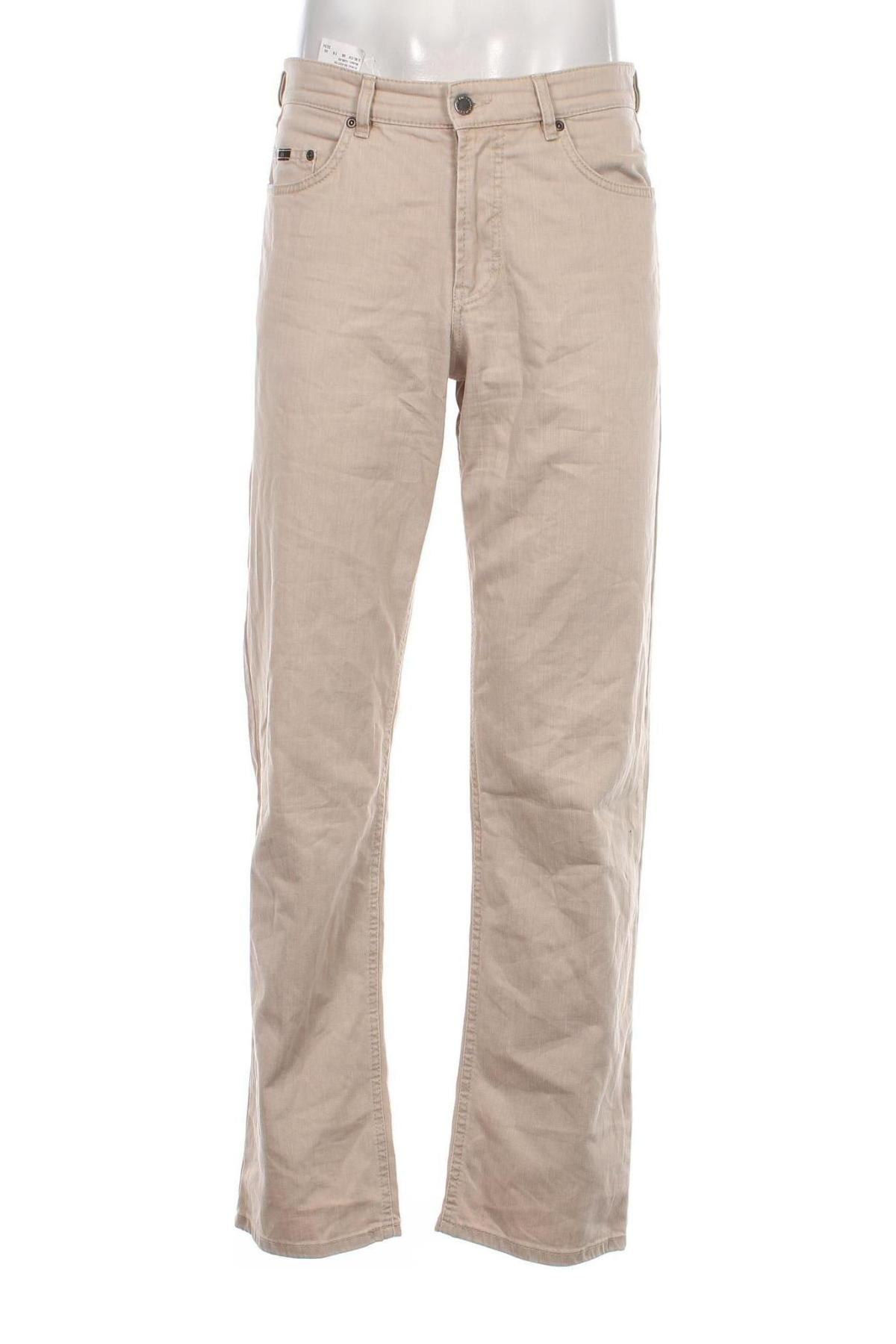 Pantaloni de bărbați Brax, Mărime M, Culoare Bej, Preț 144,74 Lei