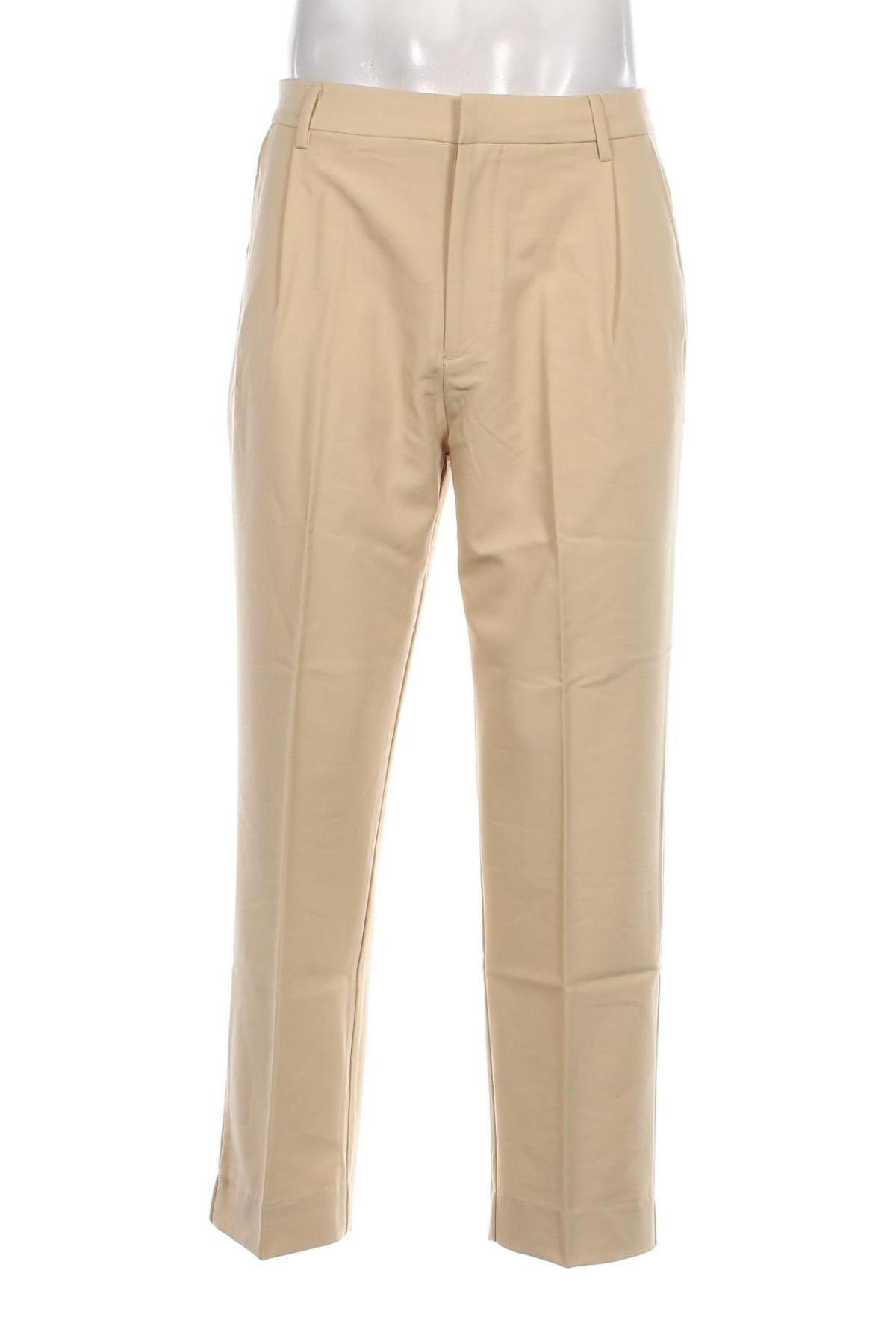 Ανδρικό παντελόνι Dan Fox X About You, Μέγεθος M, Χρώμα  Μπέζ, Τιμή 9,42 €
