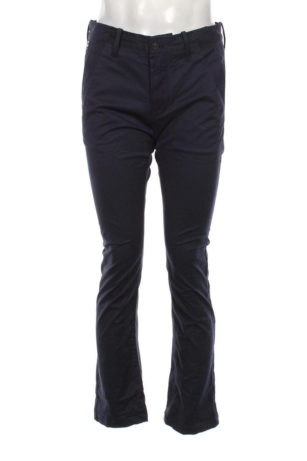 Pantaloni de bărbați G-Star Raw, Mărime S, Culoare Albastru, Preț 210,53 Lei