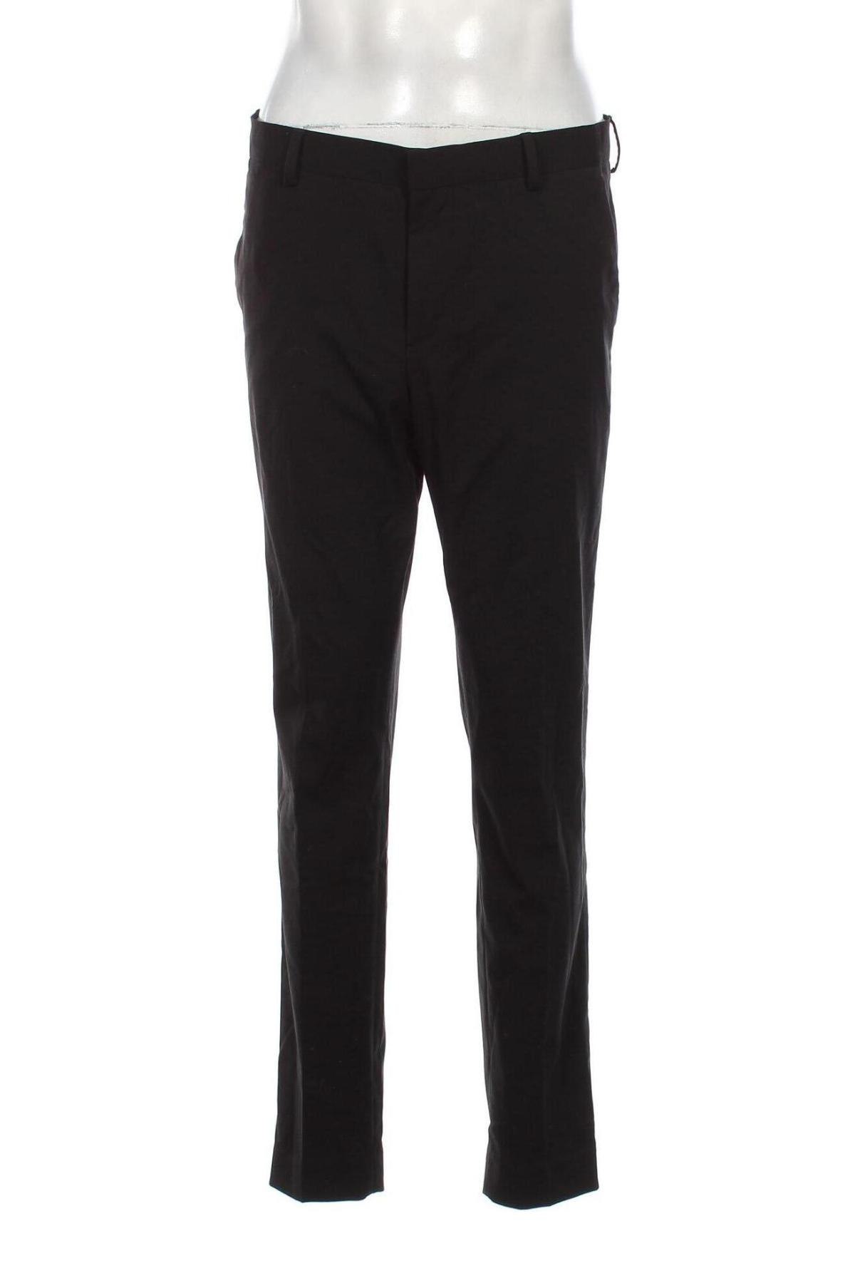 Pantaloni de bărbați H&M, Mărime L, Culoare Negru, Preț 28,62 Lei
