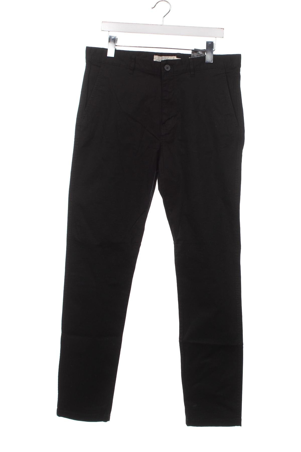 Мъжки панталон H&M L.O.G.G., Размер L, Цвят Черен, Цена 7,33 лв.