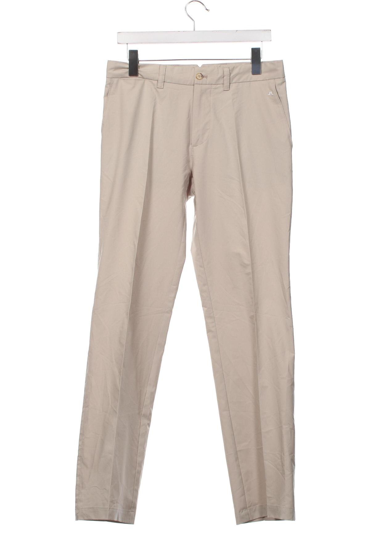 Мъжки панталон J.Lindeberg, Размер S, Цвят Бежов, Цена 10,20 лв.