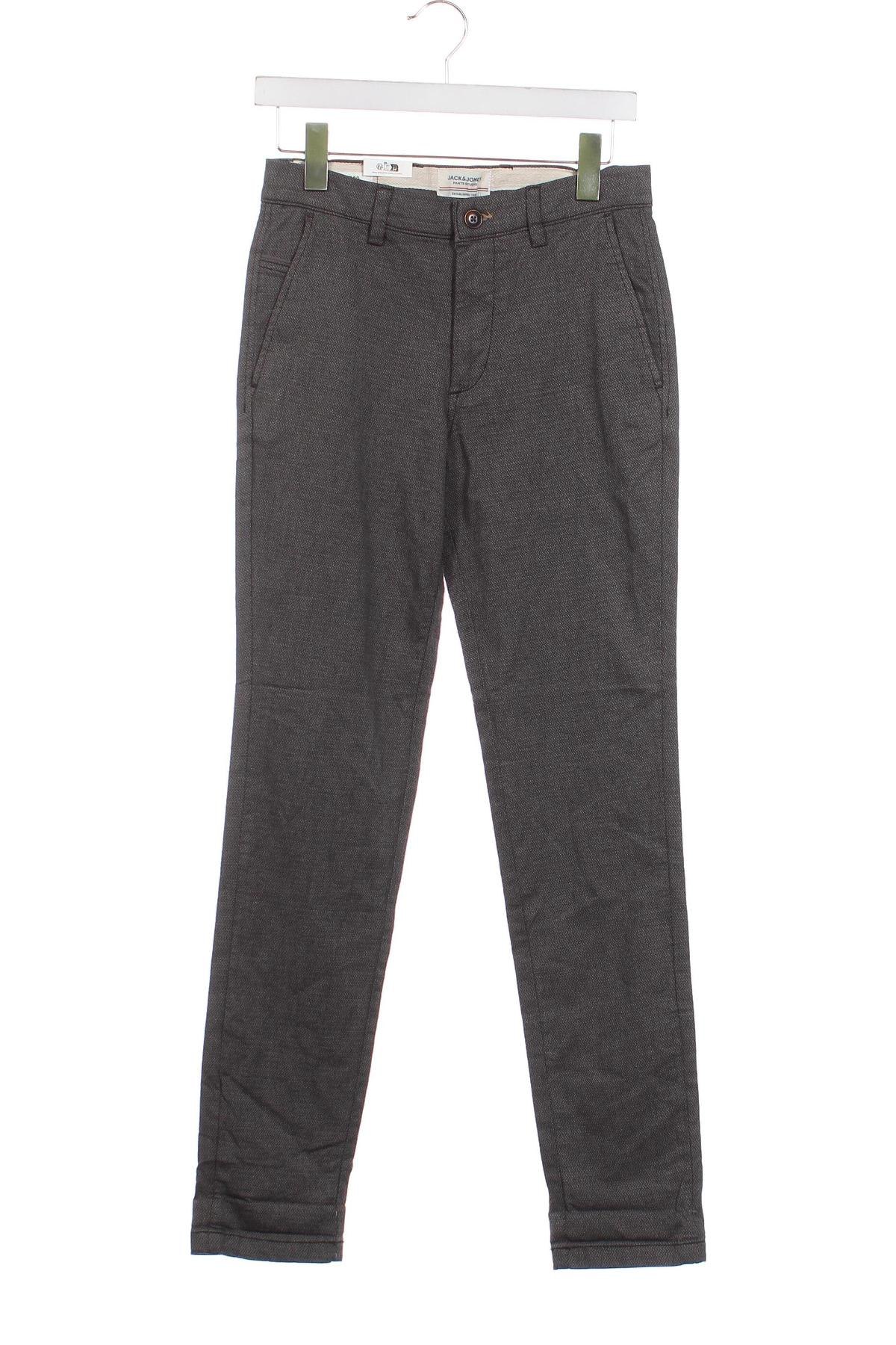 Ανδρικό παντελόνι Jack & Jones, Μέγεθος XS, Χρώμα Γκρί, Τιμή 10,14 €