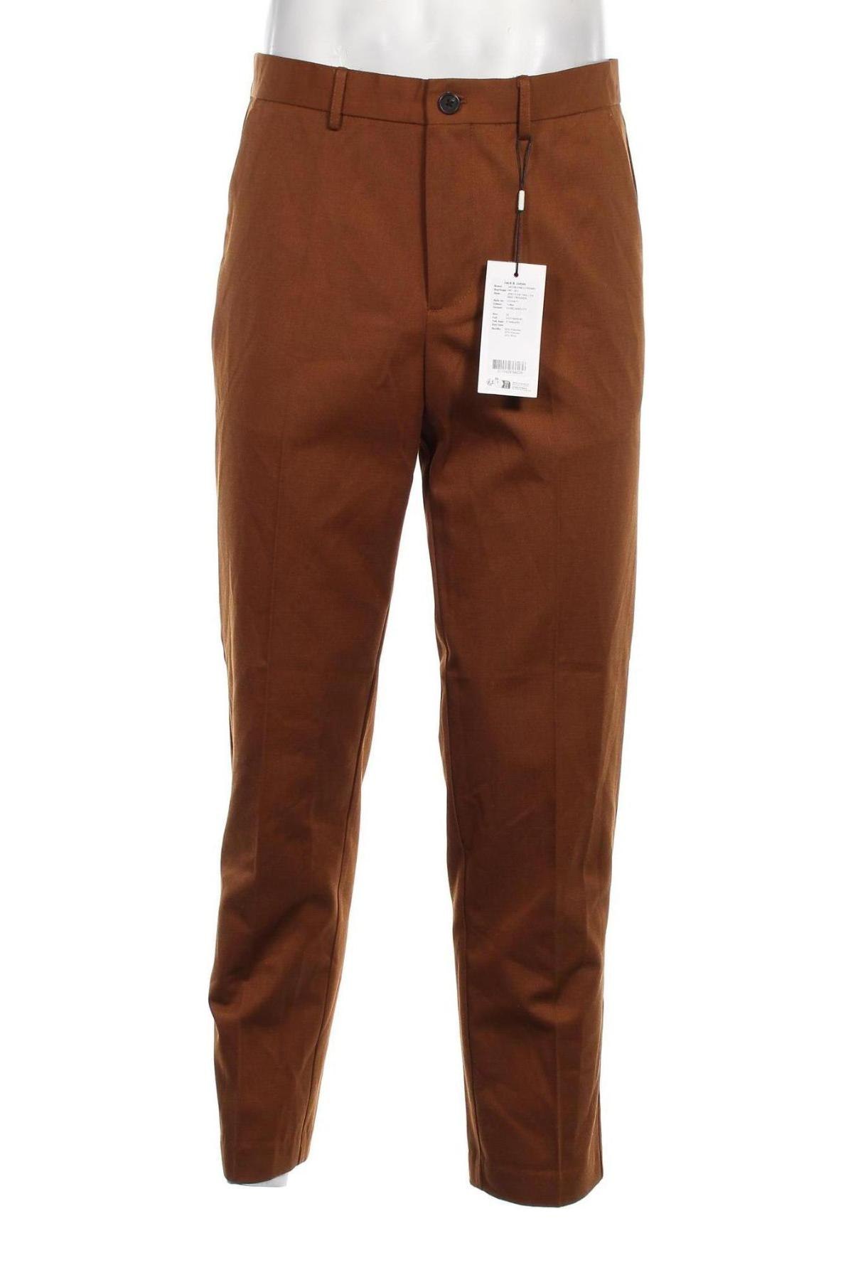 Herrenhose Jack & Jones, Größe L, Farbe Braun, Preis € 42,27