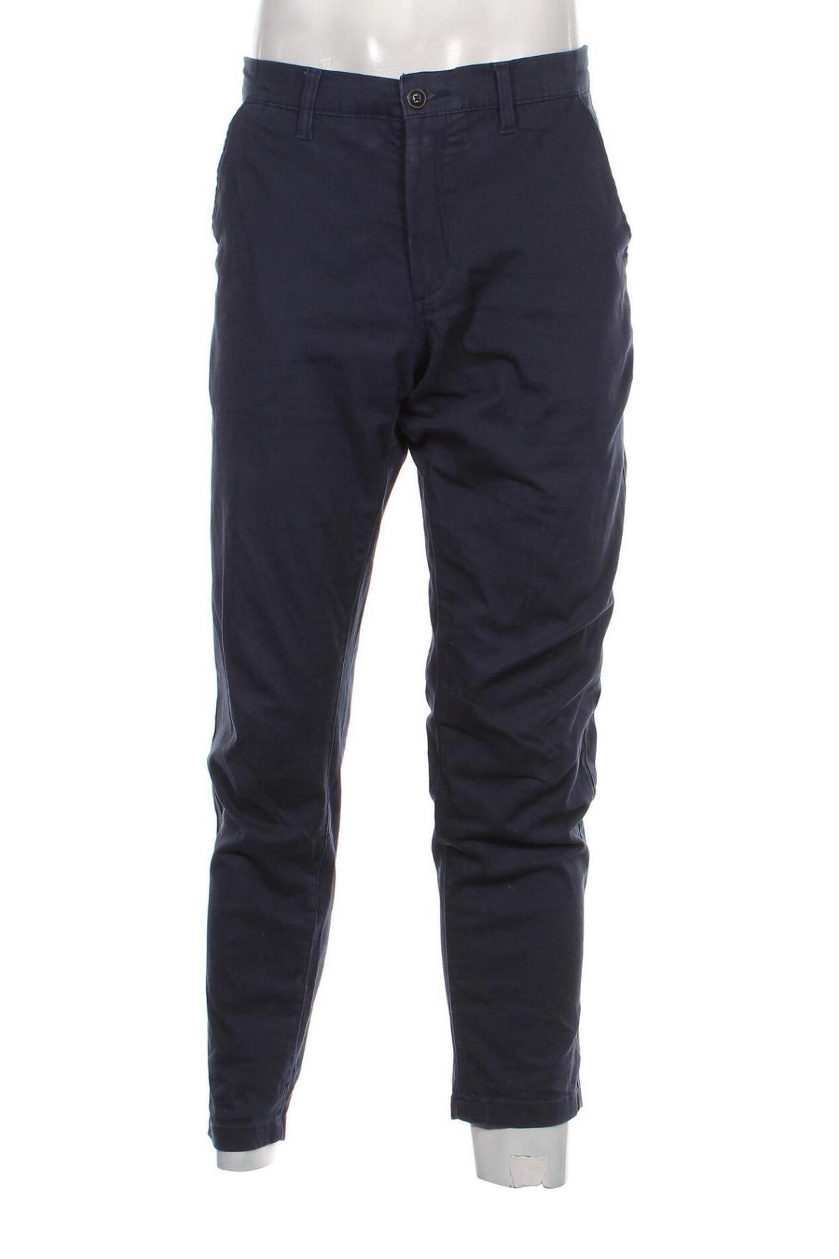 Pantaloni de bărbați Jack & Jones, Mărime L, Culoare Albastru, Preț 269,74 Lei