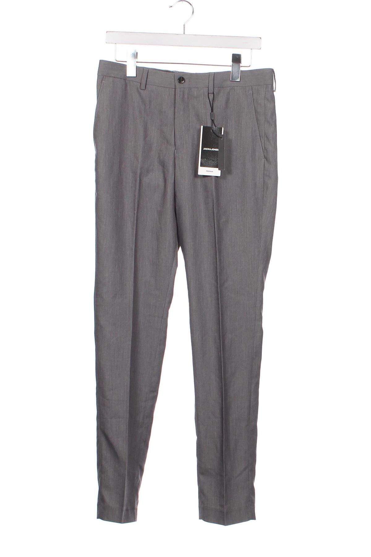 Pantaloni de bărbați Jack & Jones PREMIUM, Mărime M, Culoare Gri, Preț 89,01 Lei