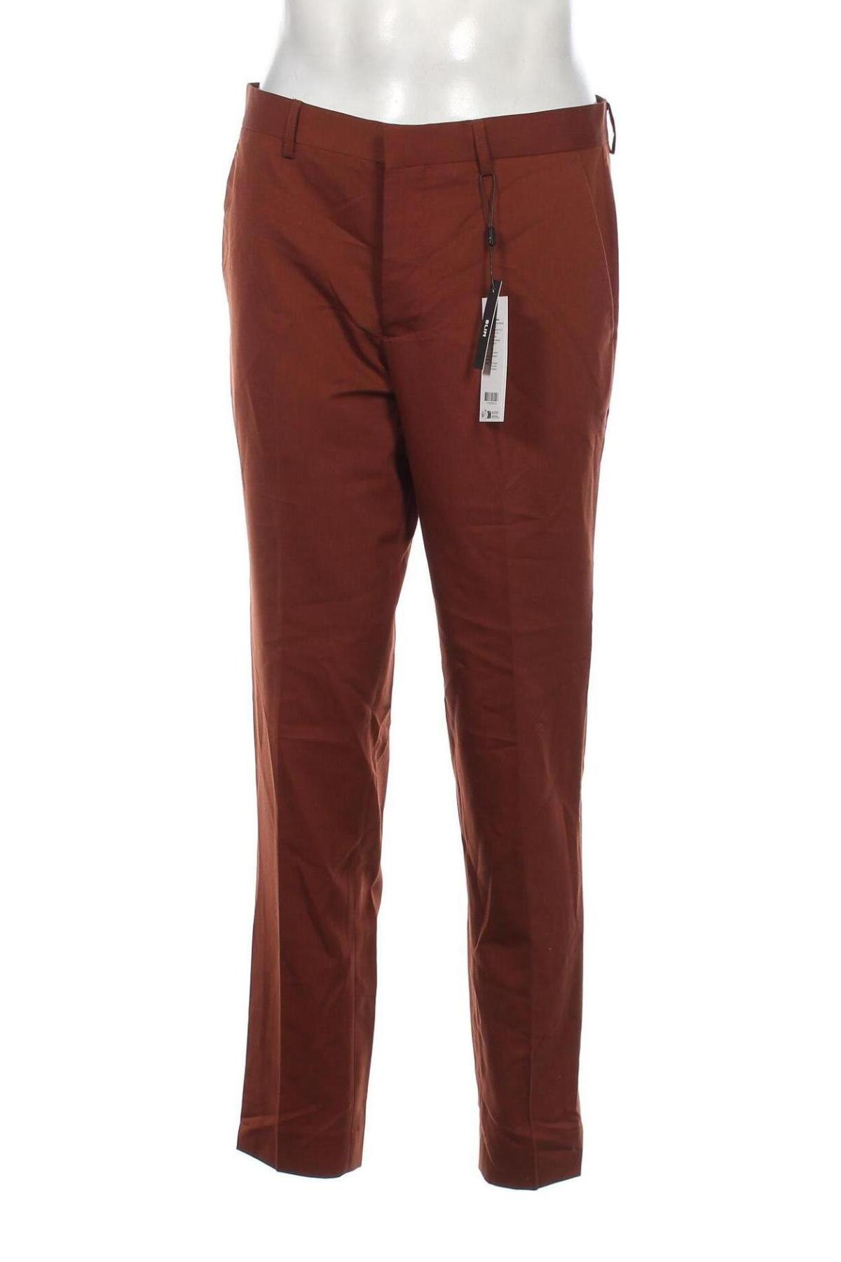 Мъжки панталон Jack & Jones PREMIUM, Размер L, Цвят Кафяв, Цена 14,76 лв.