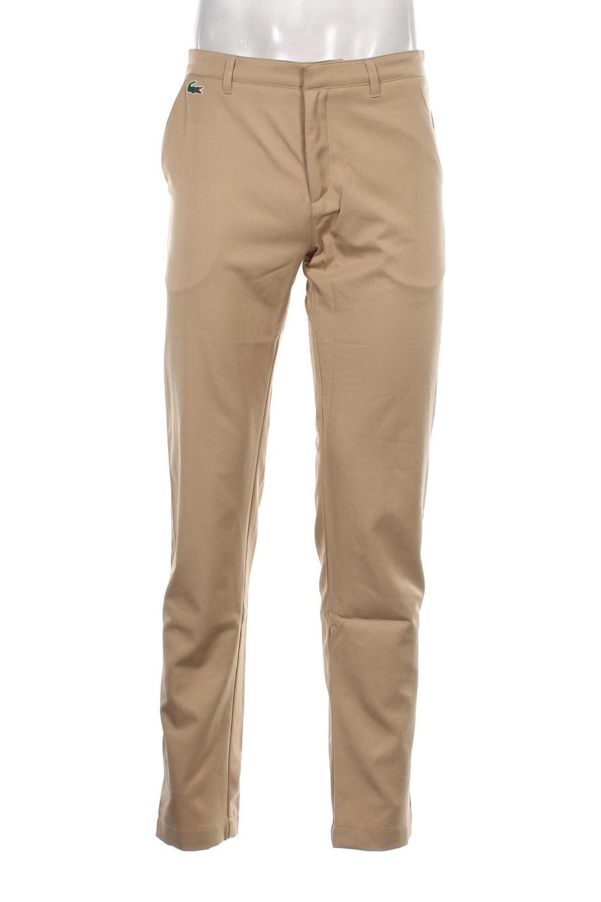 Ανδρικό παντελόνι Lacoste, Μέγεθος M, Χρώμα  Μπέζ, Τιμή 71,13 €