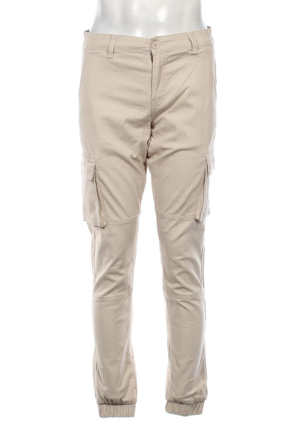 Pantaloni de bărbați Only & Sons, Mărime M, Culoare Ecru, Preț 151,32 Lei