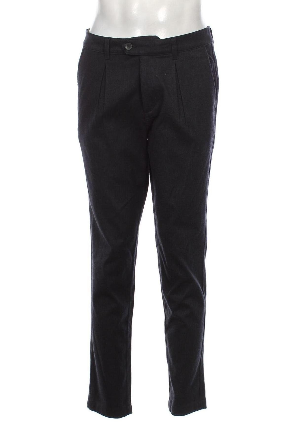 Pantaloni de bărbați Produkt by Jack & Jones, Mărime M, Culoare Gri, Preț 35,07 Lei