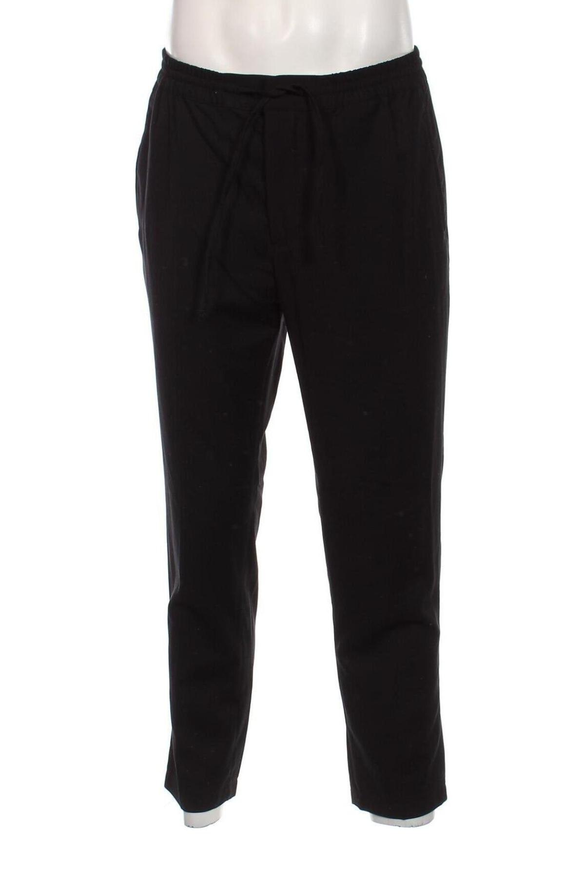 Pantaloni de bărbați Reserved, Mărime M, Culoare Negru, Preț 22,93 Lei