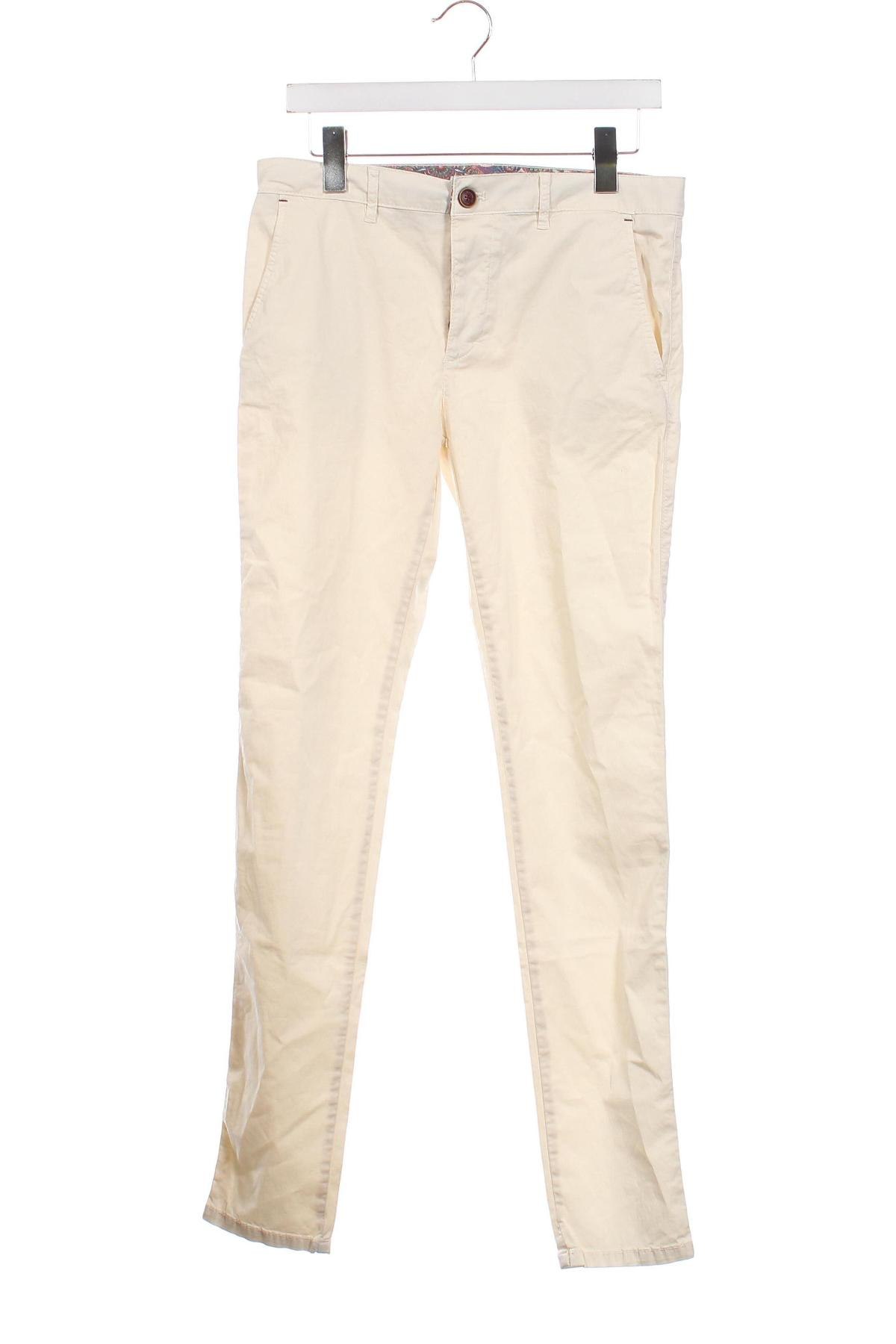 Мъжки панталон Rich & Famous, Размер M, Цвят Екрю, Цена 17,02 лв.