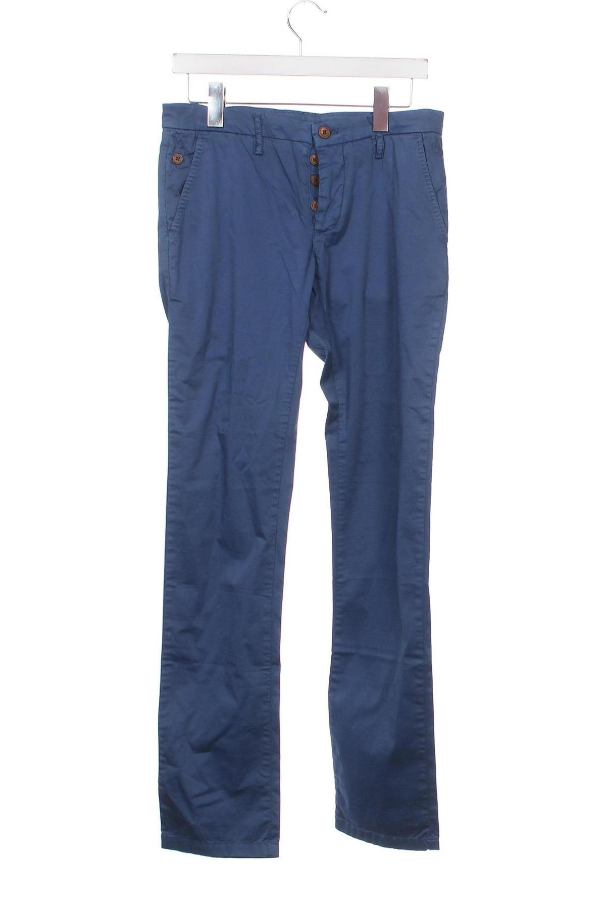 Pantaloni de bărbați Rich & Famous, Mărime M, Culoare Albastru, Preț 65,07 Lei