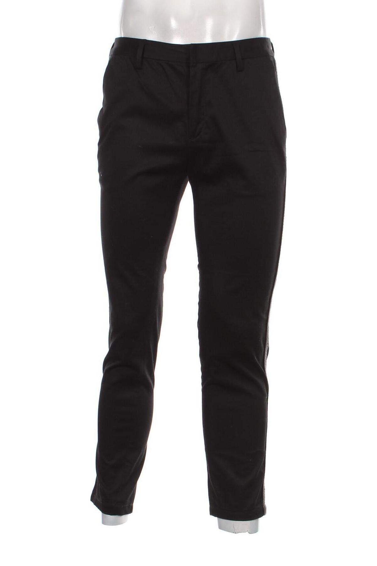 Pantaloni de bărbați River Island, Mărime M, Culoare Negru, Preț 74,00 Lei