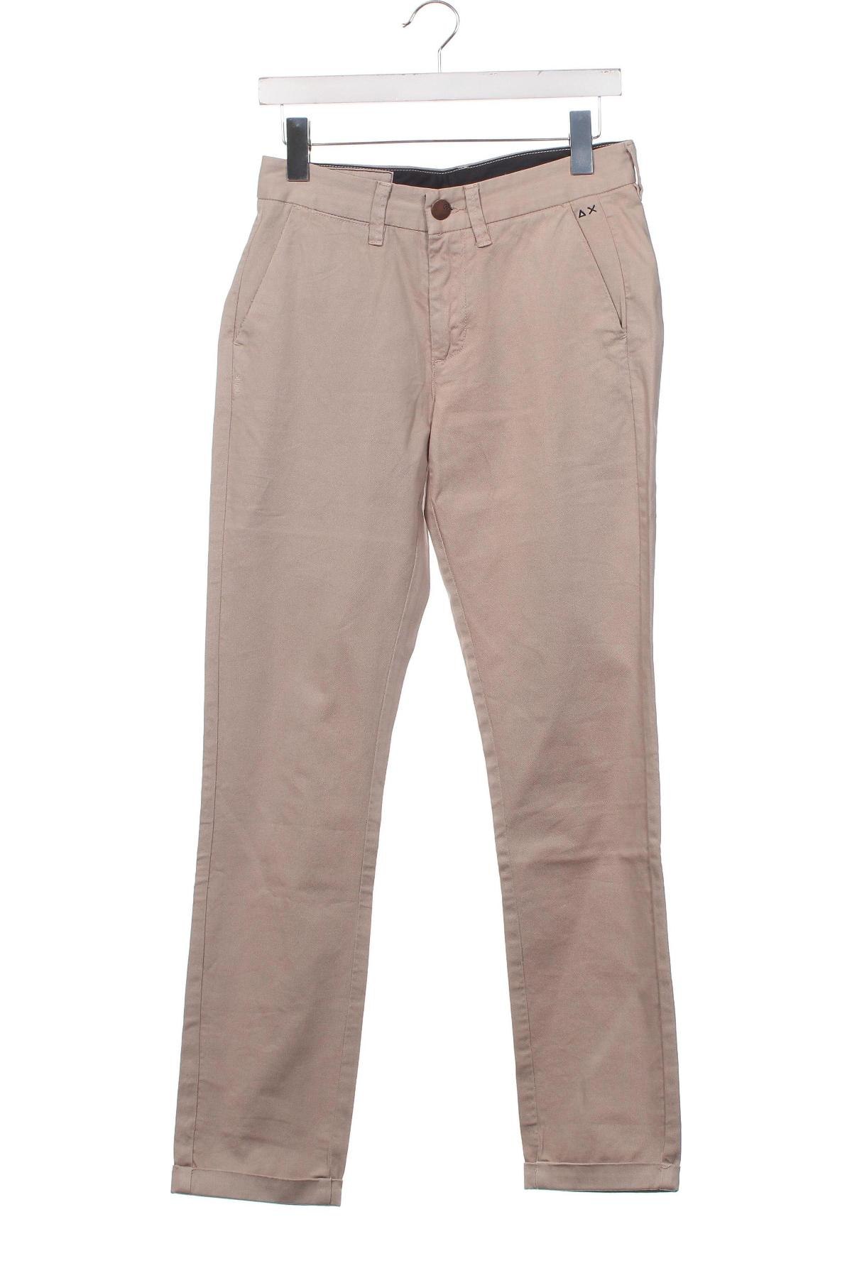 Мъжки панталон SUN68, Размер S, Цвят Екрю, Цена 26,40 лв.