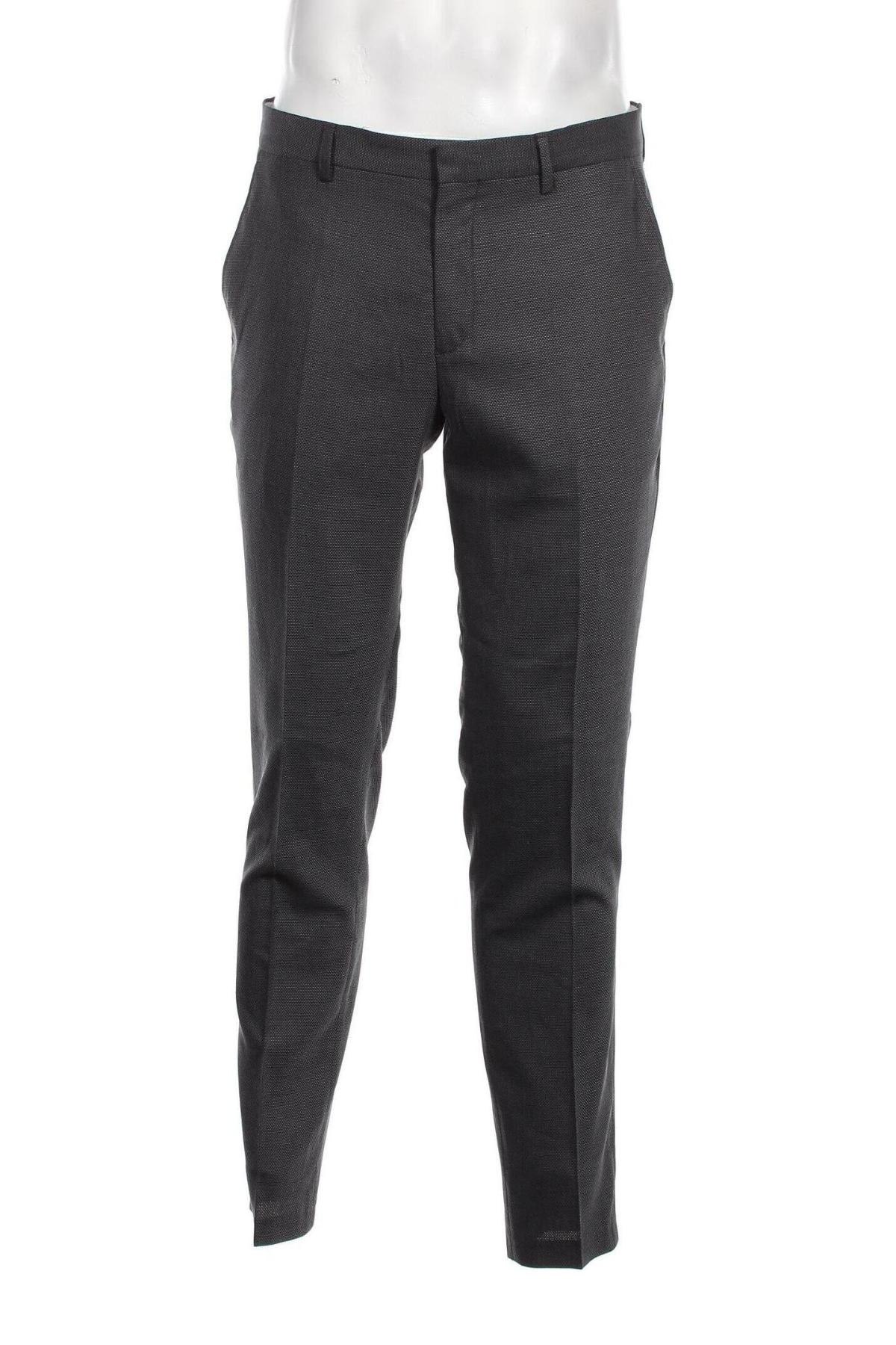 Pantaloni de bărbați Selected Homme, Mărime L, Culoare Gri, Preț 53,13 Lei
