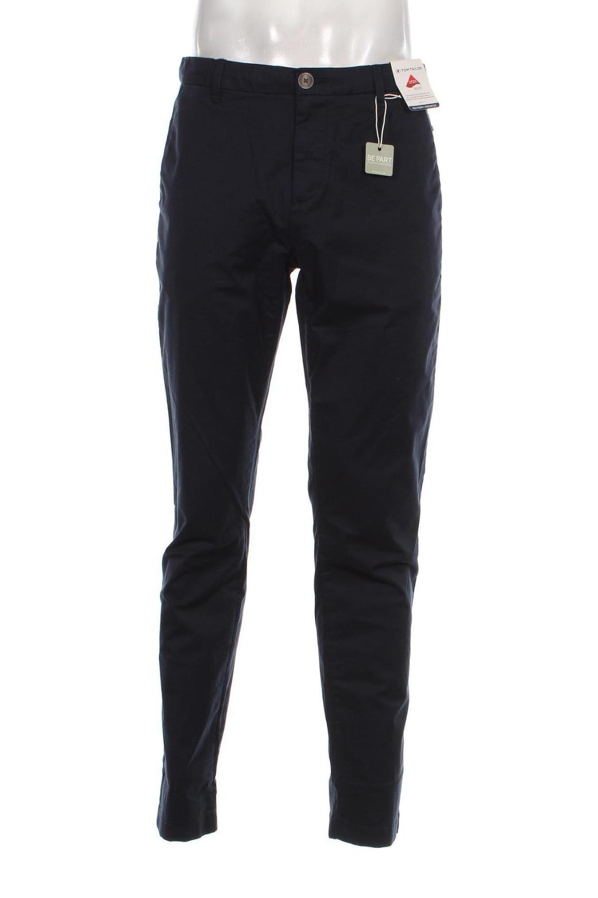 Мъжки панталон Tom Tailor, Размер L, Цвят Син, Цена 87,00 лв.