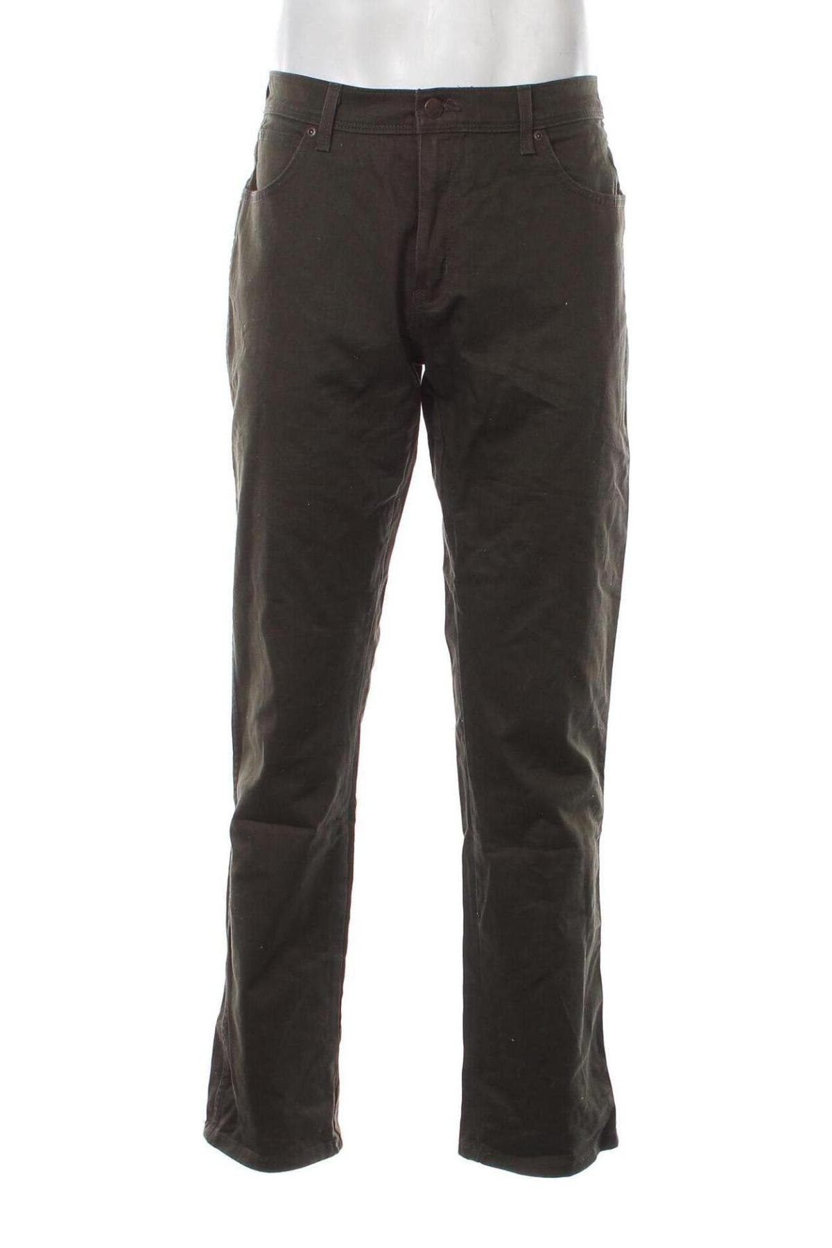 Мъжки панталон Wrangler, Размер M, Цвят Зелен, Цена 7,48 лв.