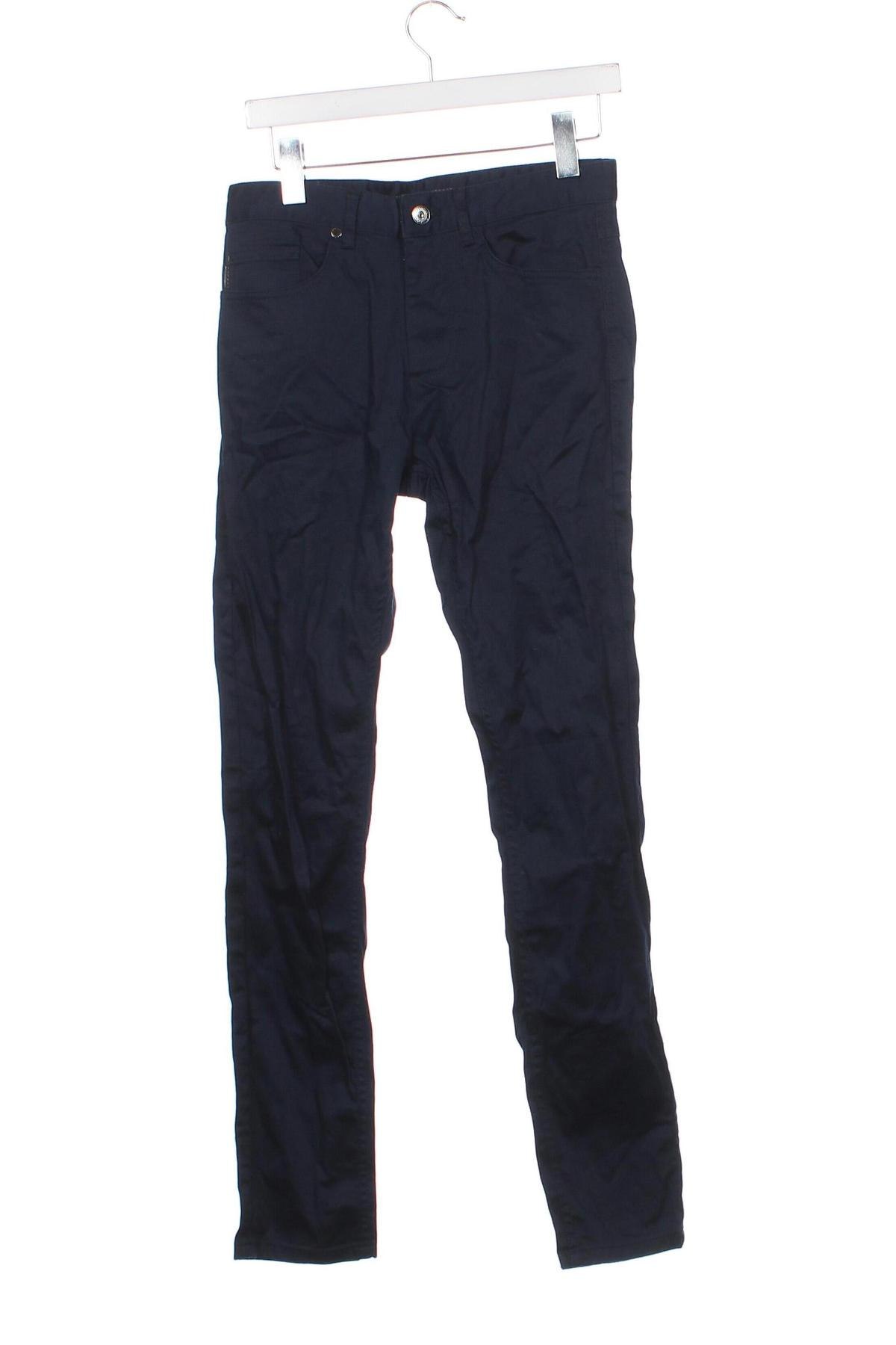 Мъжки панталон Zara Man, Размер XS, Цвят Син, Цена 10,00 лв.