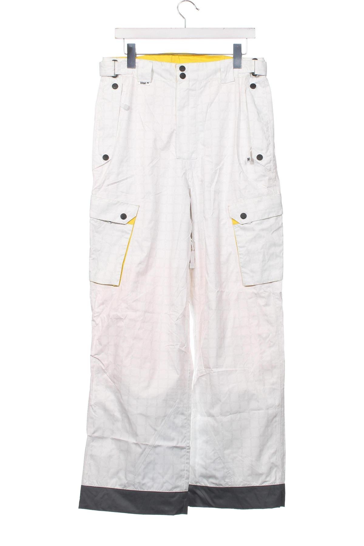 Ανδρικό παντελόνι για χειμερινά σπορ Skibum, Μέγεθος XS, Χρώμα Λευκό, Τιμή 24,80 €