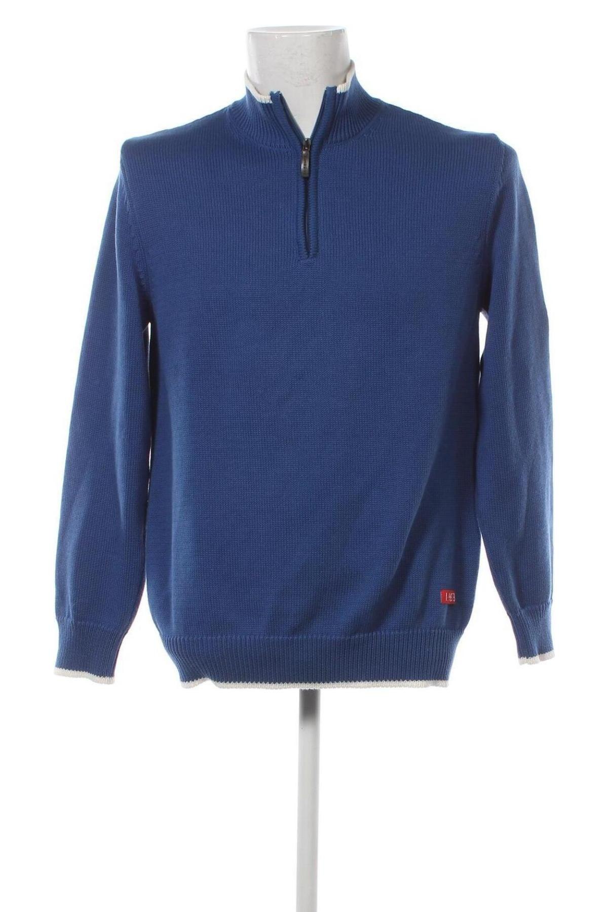 Herrenpullover, Größe M, Farbe Blau, Preis 11,10 €