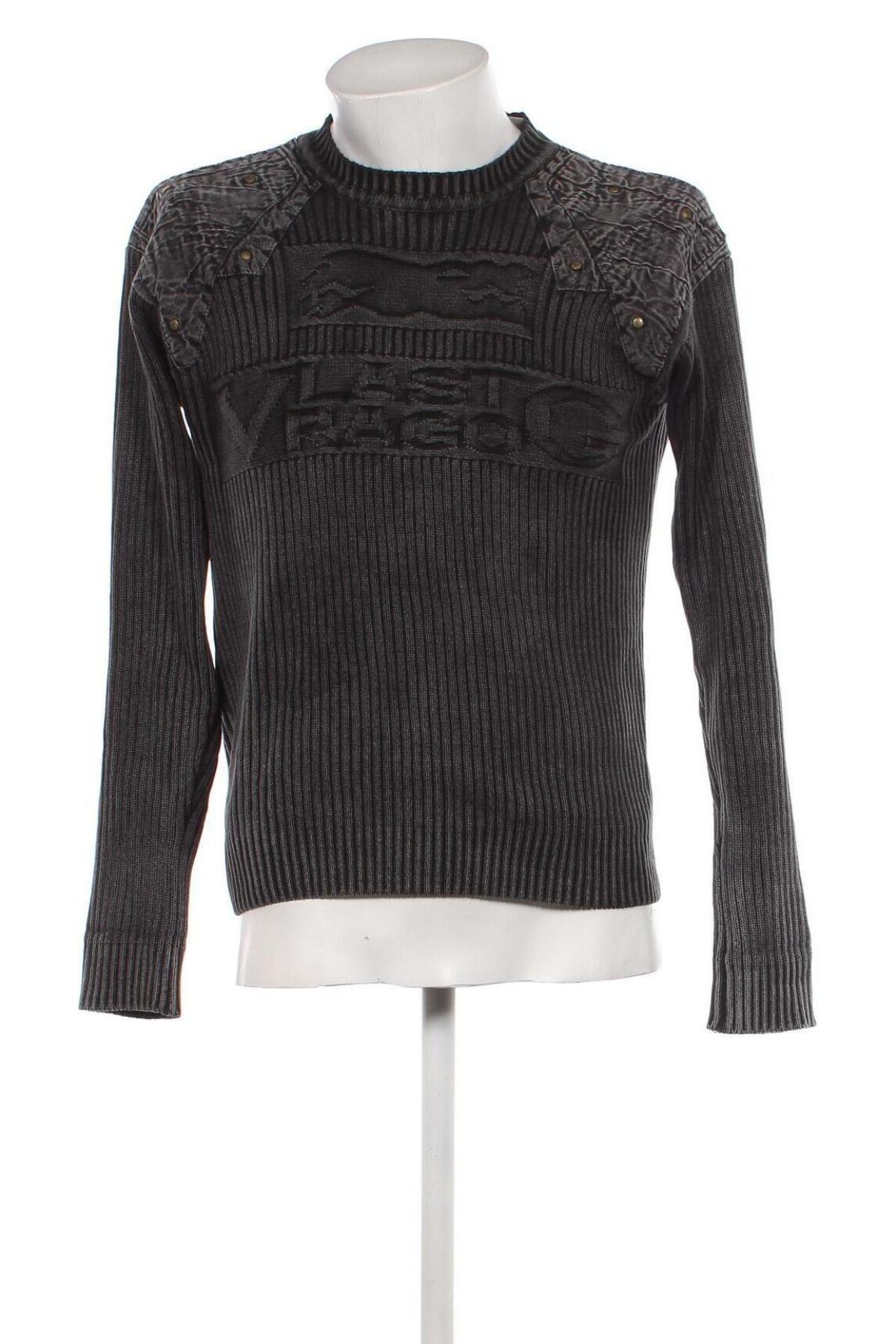 Ανδρικό πουλόβερ, Μέγεθος L, Χρώμα Γκρί, Τιμή 4,66 €