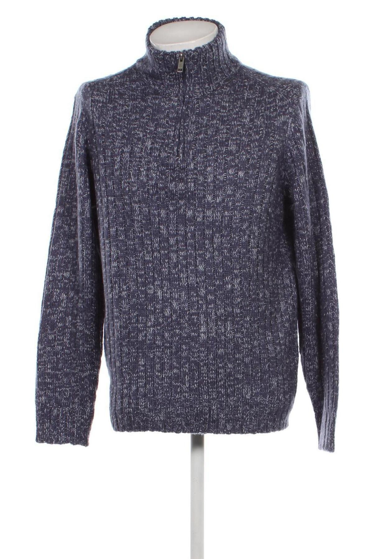 Мъжки пуловер Bpc Bonprix Collection, Размер XL, Цвят Син, Цена 9,28 лв.