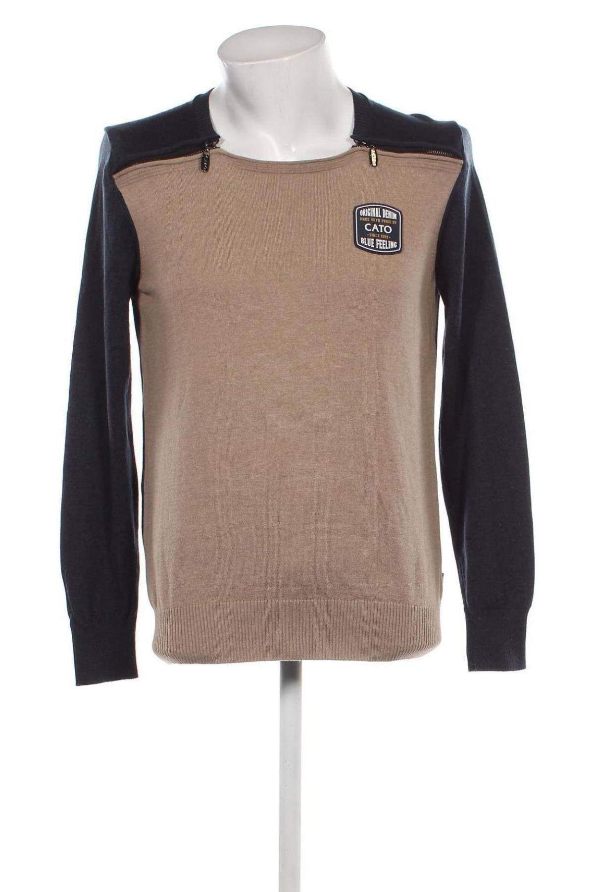 Ανδρικό πουλόβερ Cato, Μέγεθος L, Χρώμα Πολύχρωμο, Τιμή 6,23 €