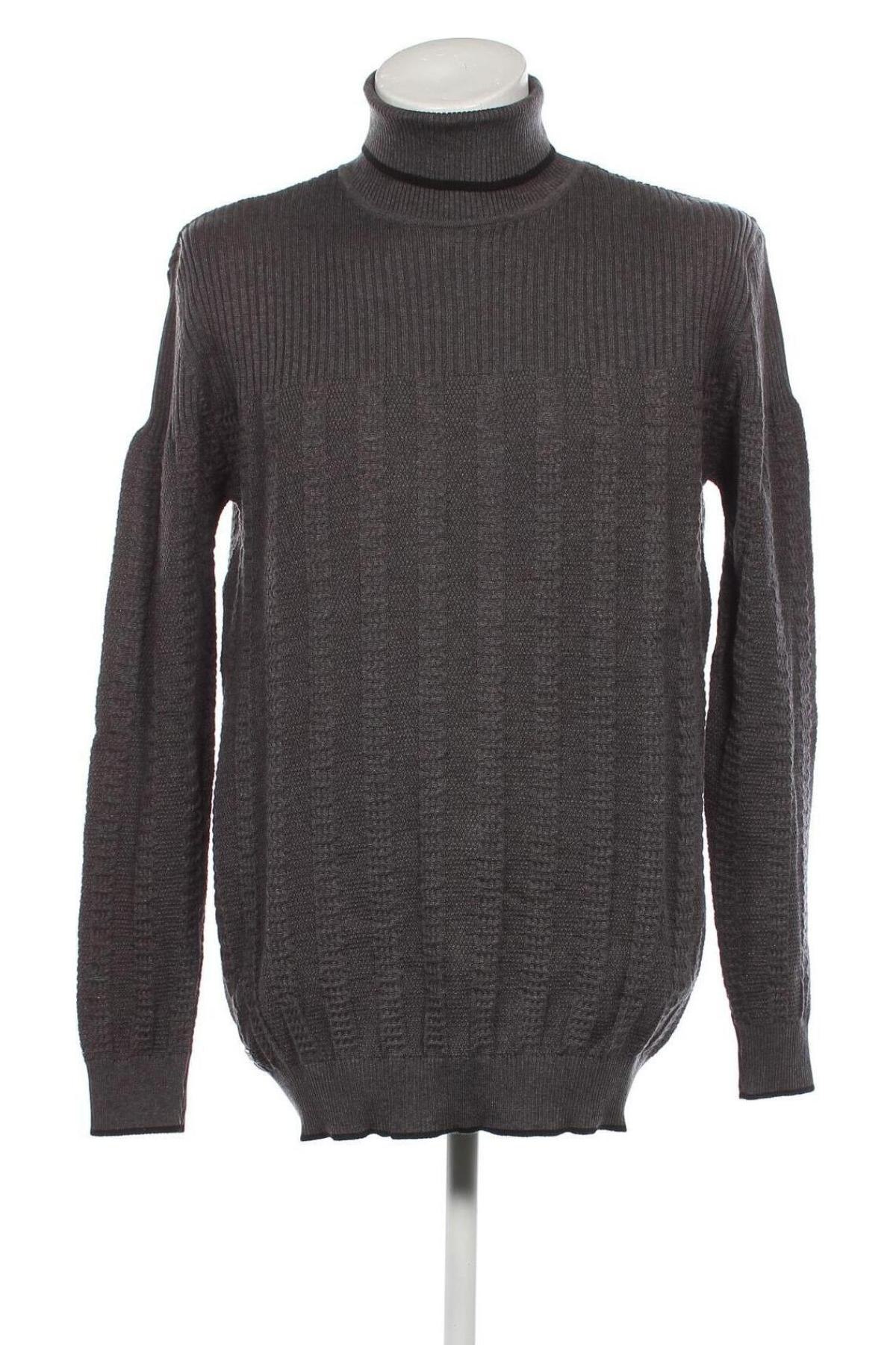 Ανδρικό πουλόβερ Gabbiano, Μέγεθος 3XL, Χρώμα Γκρί, Τιμή 8,91 €