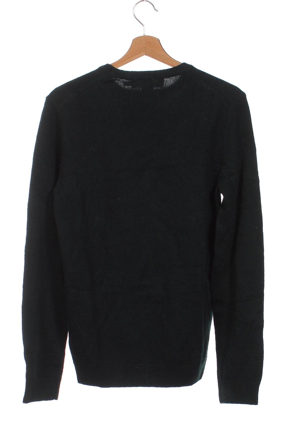 Мъжки пуловер H&M L.O.G.G., Размер XS, Цвят Зелен, Цена 8,41 лв.