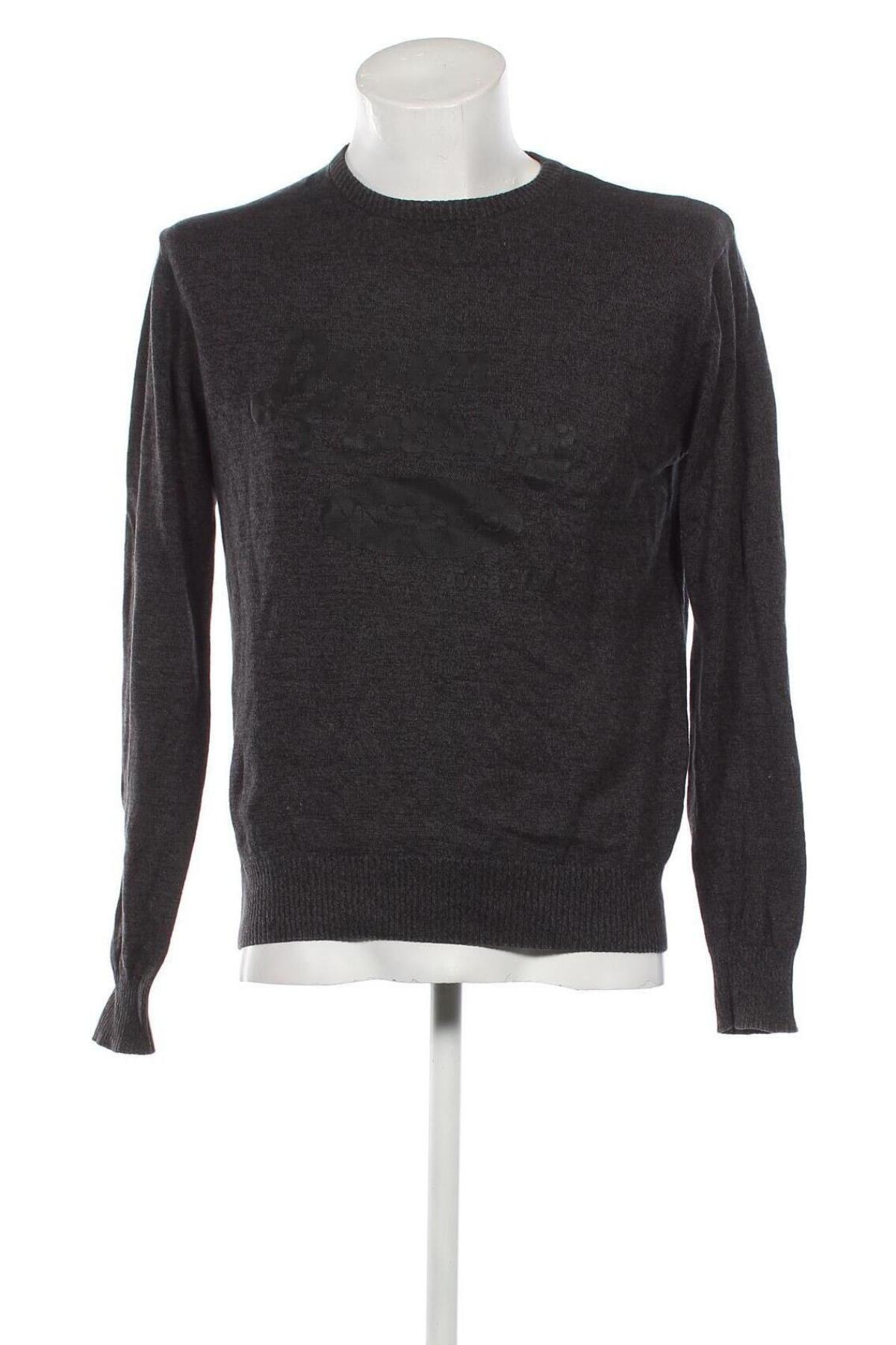 Ανδρικό πουλόβερ Identic, Μέγεθος M, Χρώμα Γκρί, Τιμή 4,13 €