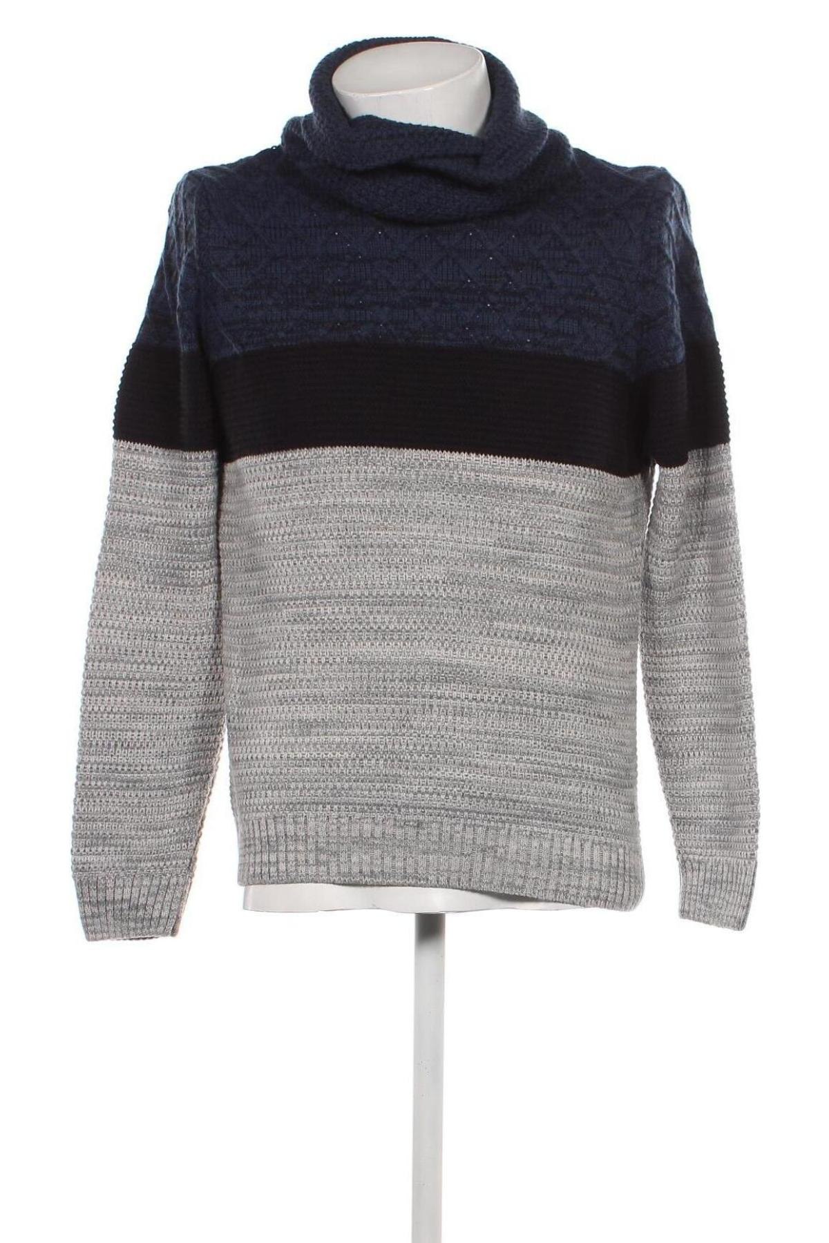 Мъжки пуловер LCW, Размер L, Цвят Многоцветен, Цена 29,01 лв.